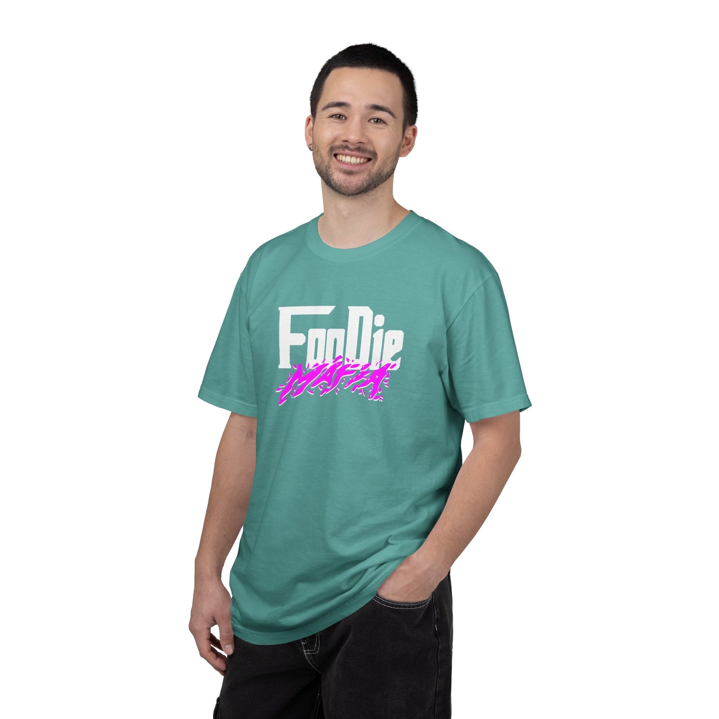 L.O.E.F Foodie Mafia Unisex Tee Shirt  (Purple)