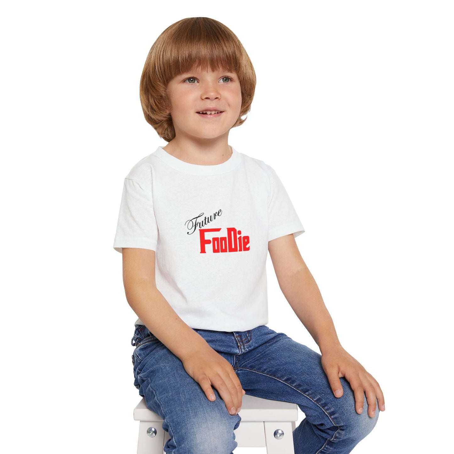 L.O.E.F Future Foodie Toodler Tee Shirt (Fiery Red)