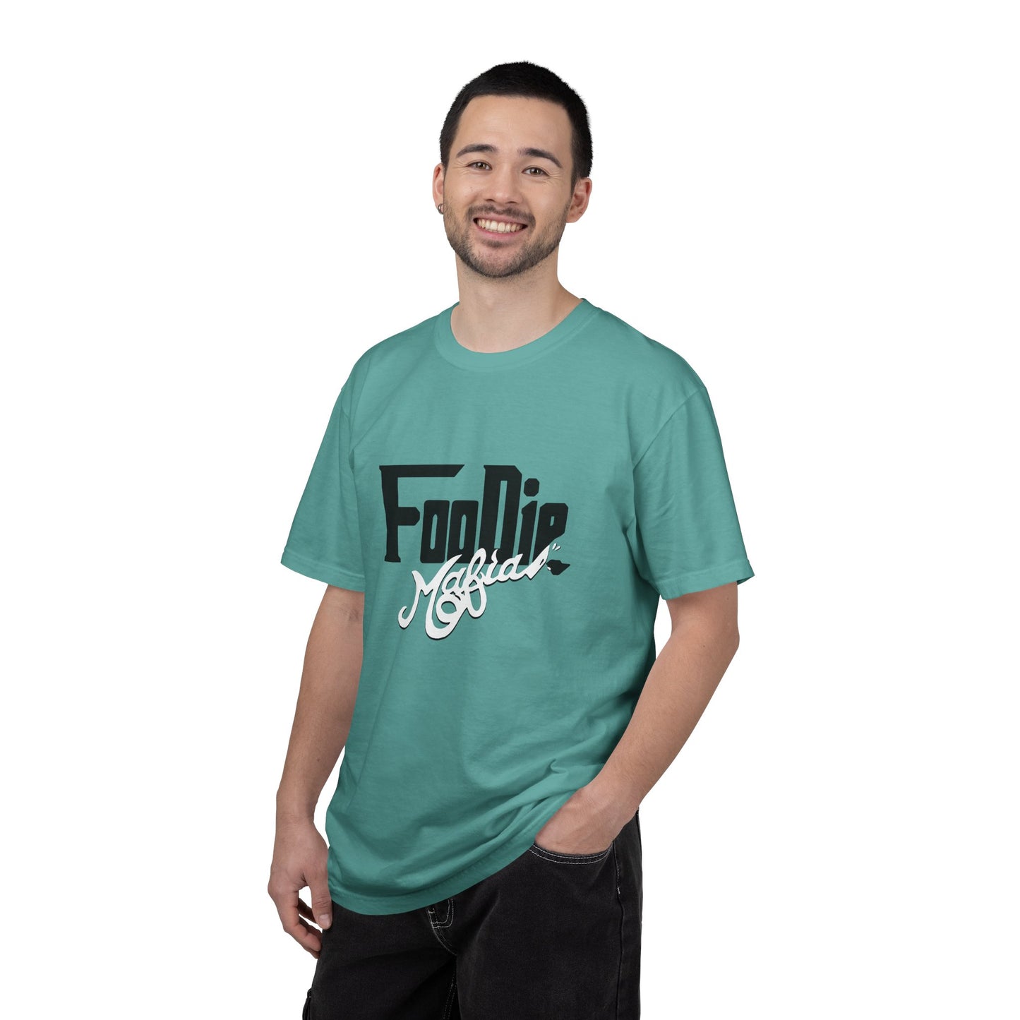 L.O.E.F Foodie Mafia Unisex Tee shirt (White)