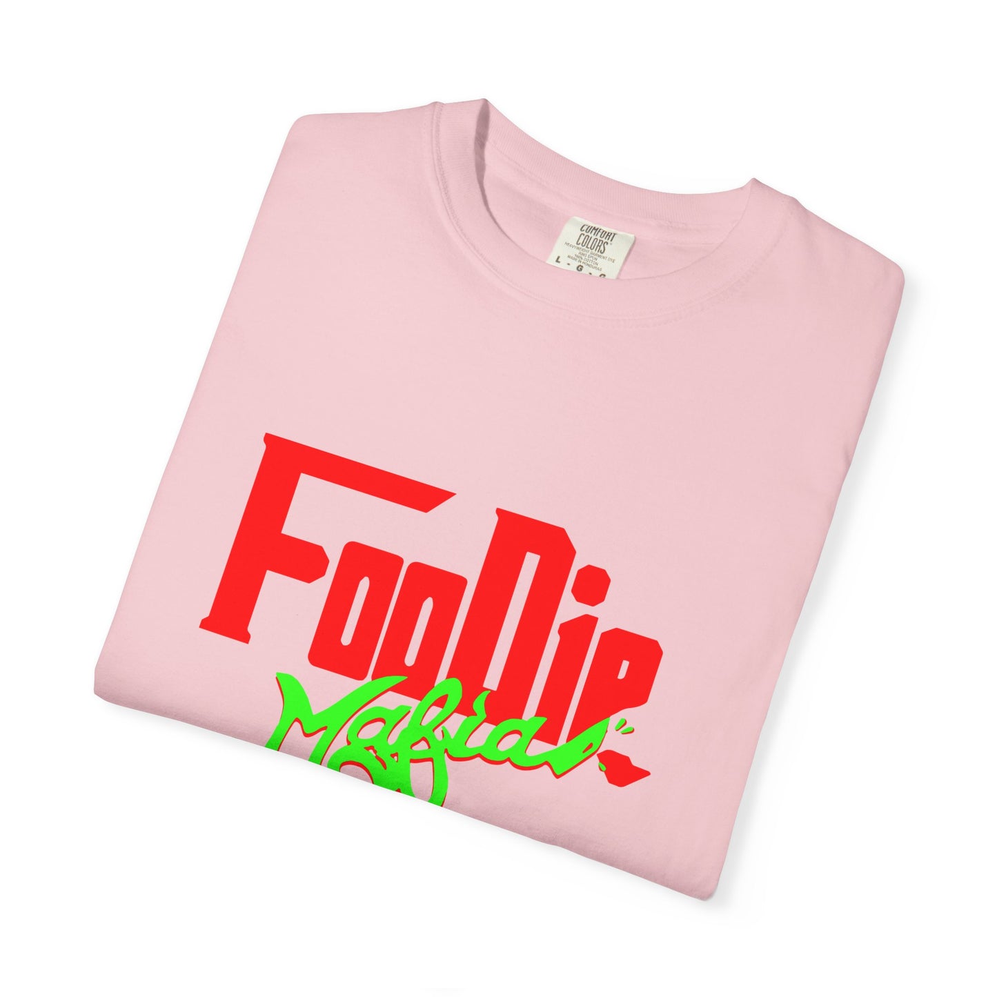 L.O.E.F Red Foodie Mafia Unisex Tee Shirt (Neon Green)
