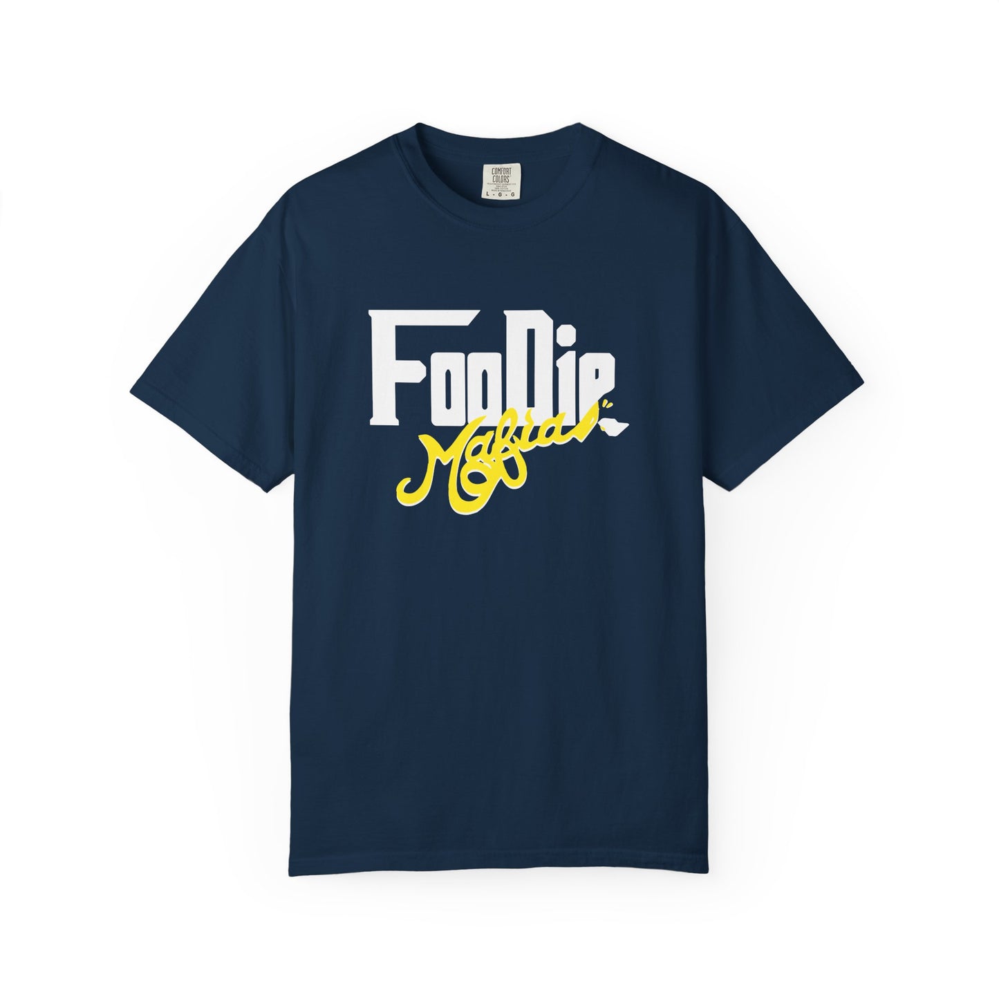 L.O.E.F Foodie Mafia Unisex Tee Shirt  (Yellow)