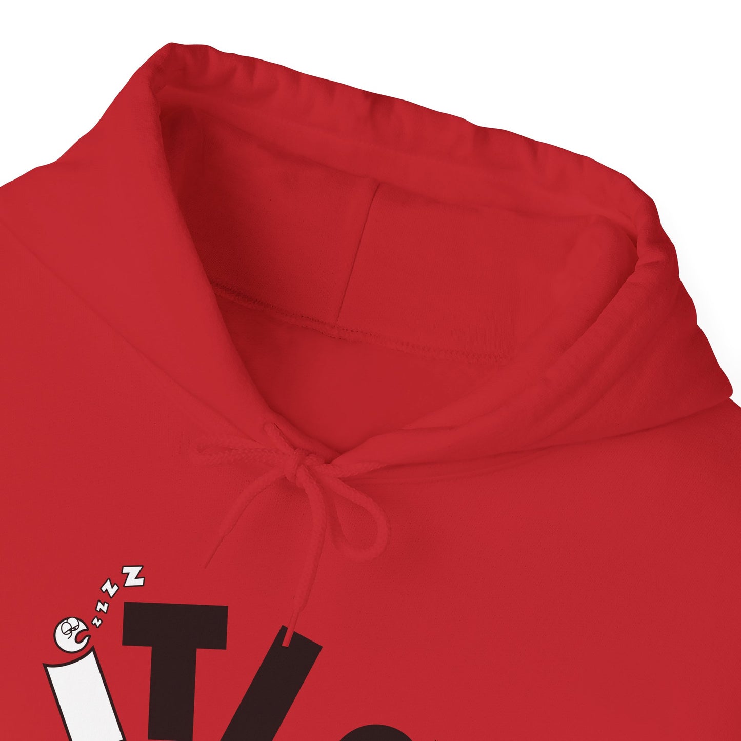 L.O.E.F ITIS Unisex Hooded Sweatshirt (White and Black)