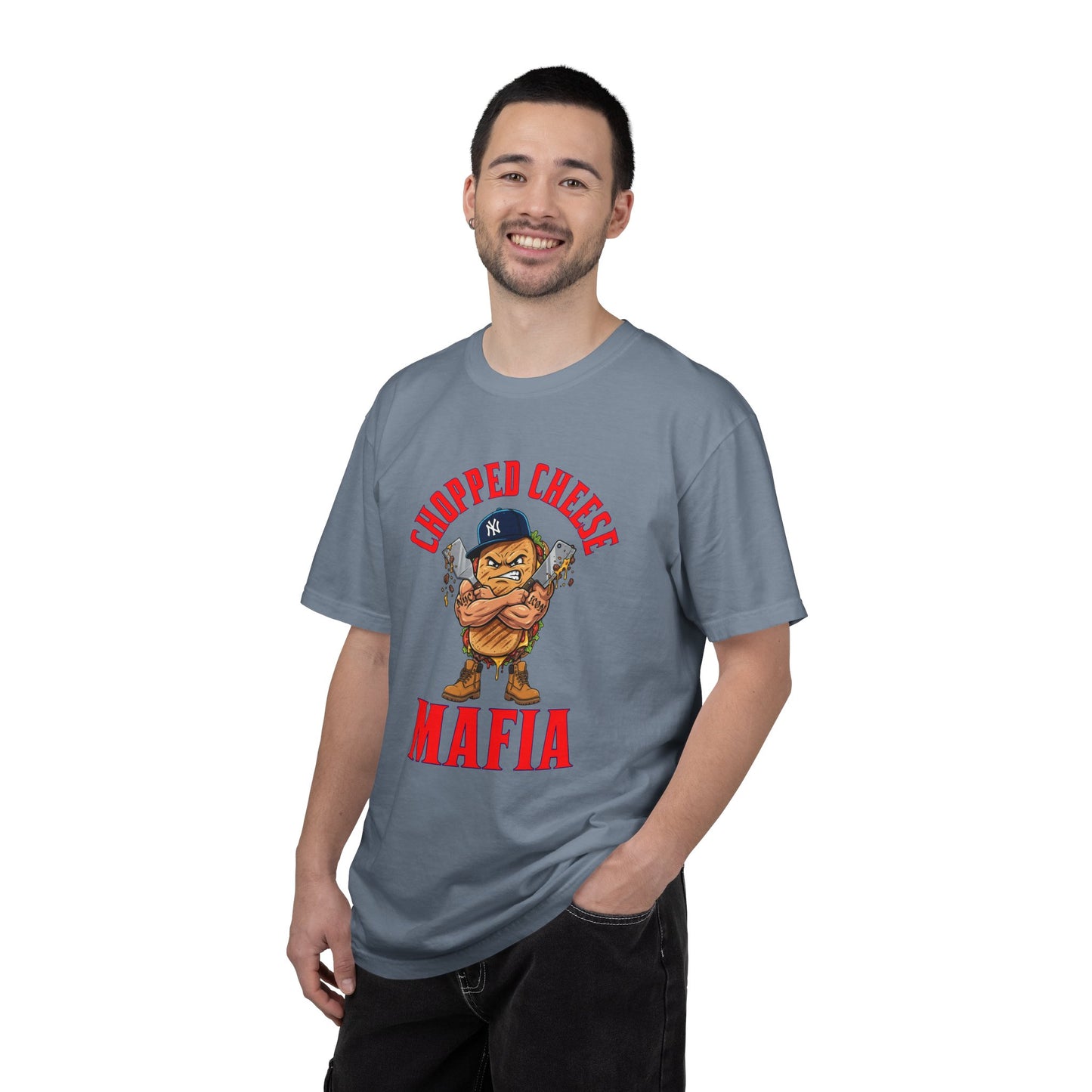 L.O.E.F Mafia Chopped Cheese Unisex Tee Shirt (Red)