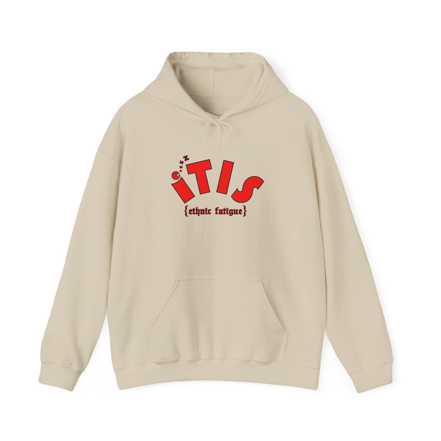 L.O.E.F ITIS Unisex Hooded Sweatshirt (Red)