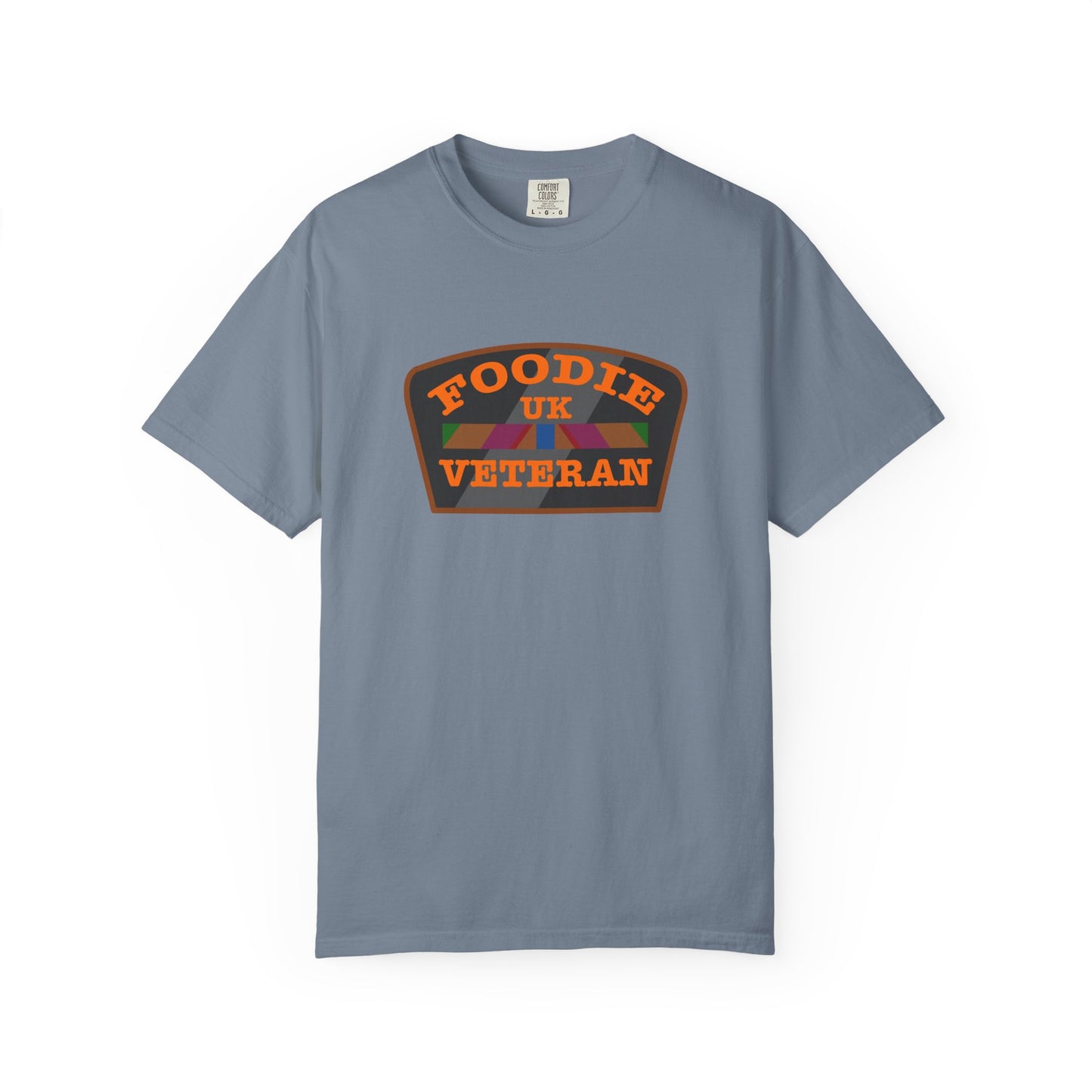L.O.E.F Foodie Veteran UK Unisex Tee Shirt (Orange)