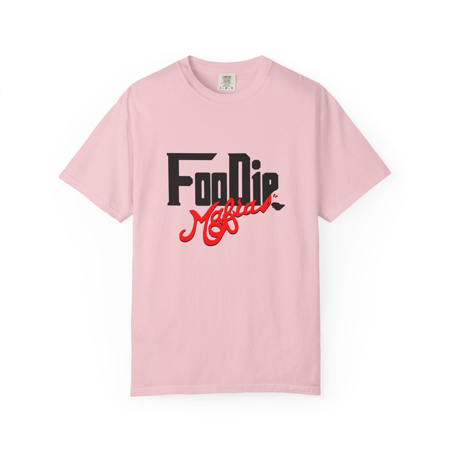 L.O.E.F Foodie Mafia Unisex Tee Shirt (Flat Red)