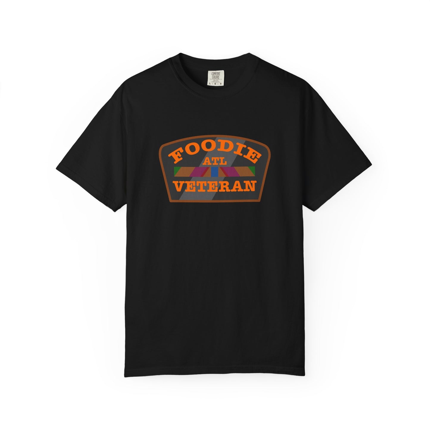 L.O.E.F Foodie Veteran ATL Unisex Tee Shirt (Orange)