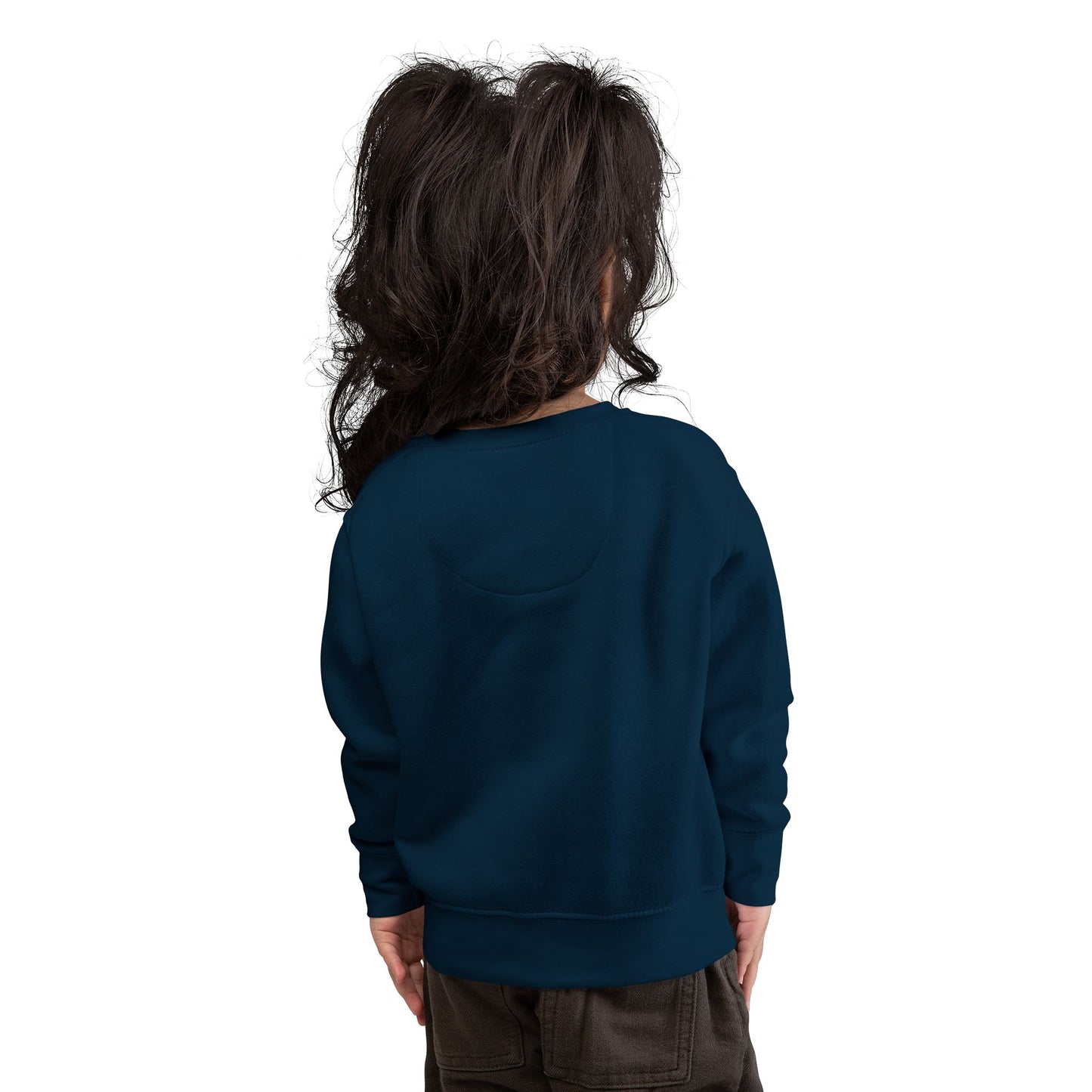 L.O.E.F Foodie Veteran In Training Toddler Sweatshirt (Black and Yellow)