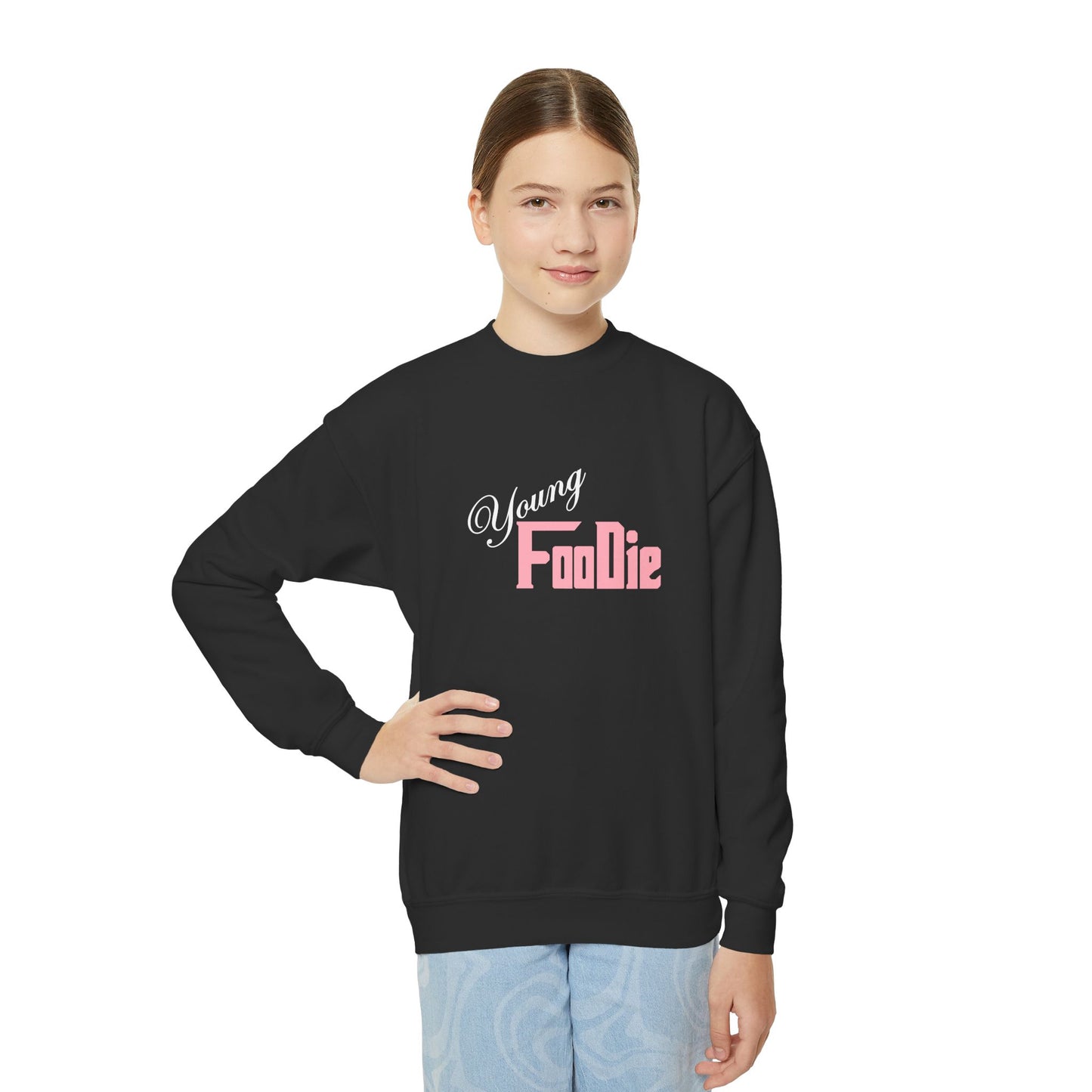 L.O.E.F Young Foodie Youth Sweatshirt (Soft Pink)