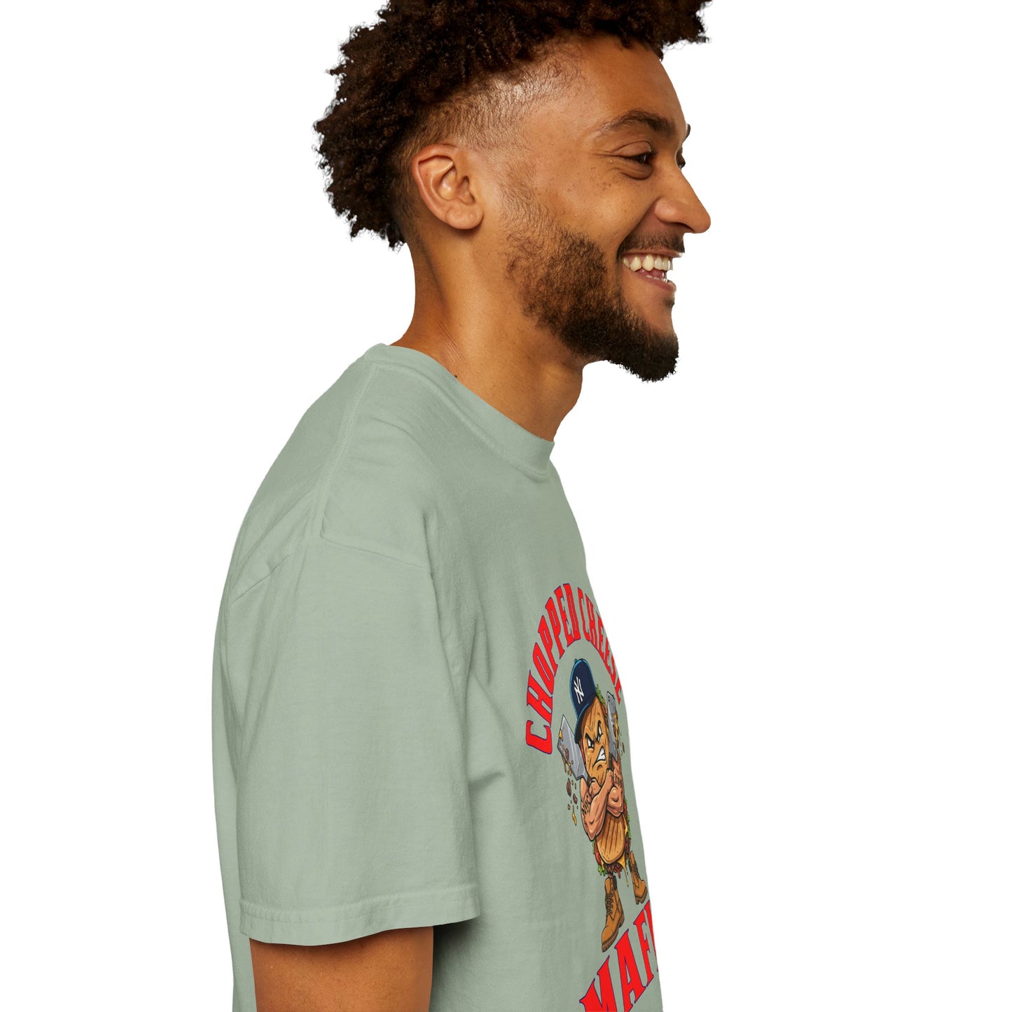 L.O.E.F Mafia Chopped Cheese Unisex Tee Shirt (Red)