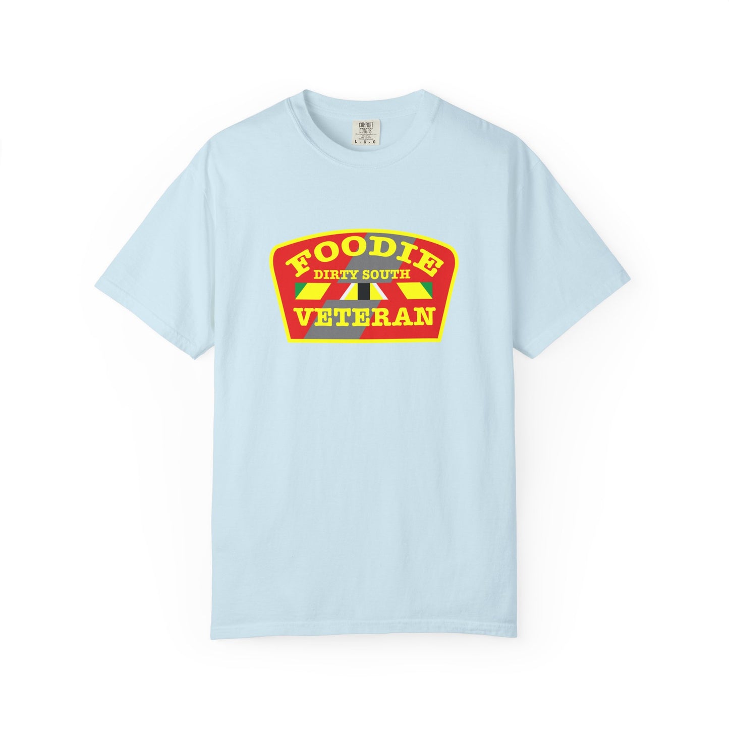L.O.E.F Foodie Veteran DIRTY SOUTH Unisex Tee Shirt (Yellow)