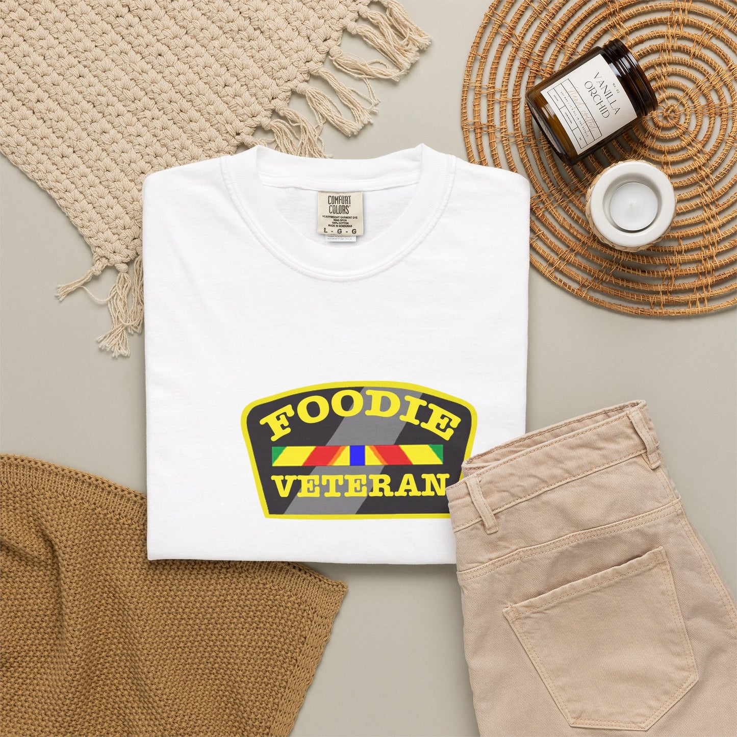 L.O.E.F Foodie Veteran Tee Shirt
