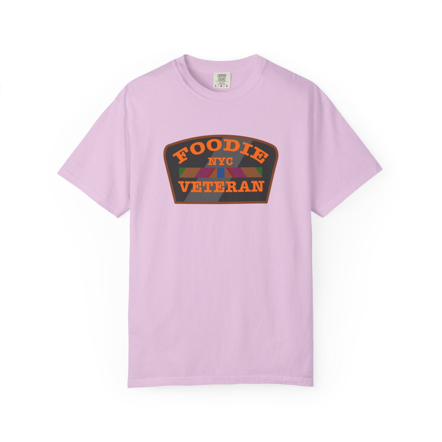 L.O.E.F Foodie Veteran NYC Unisex Tee Shirt (Orange)