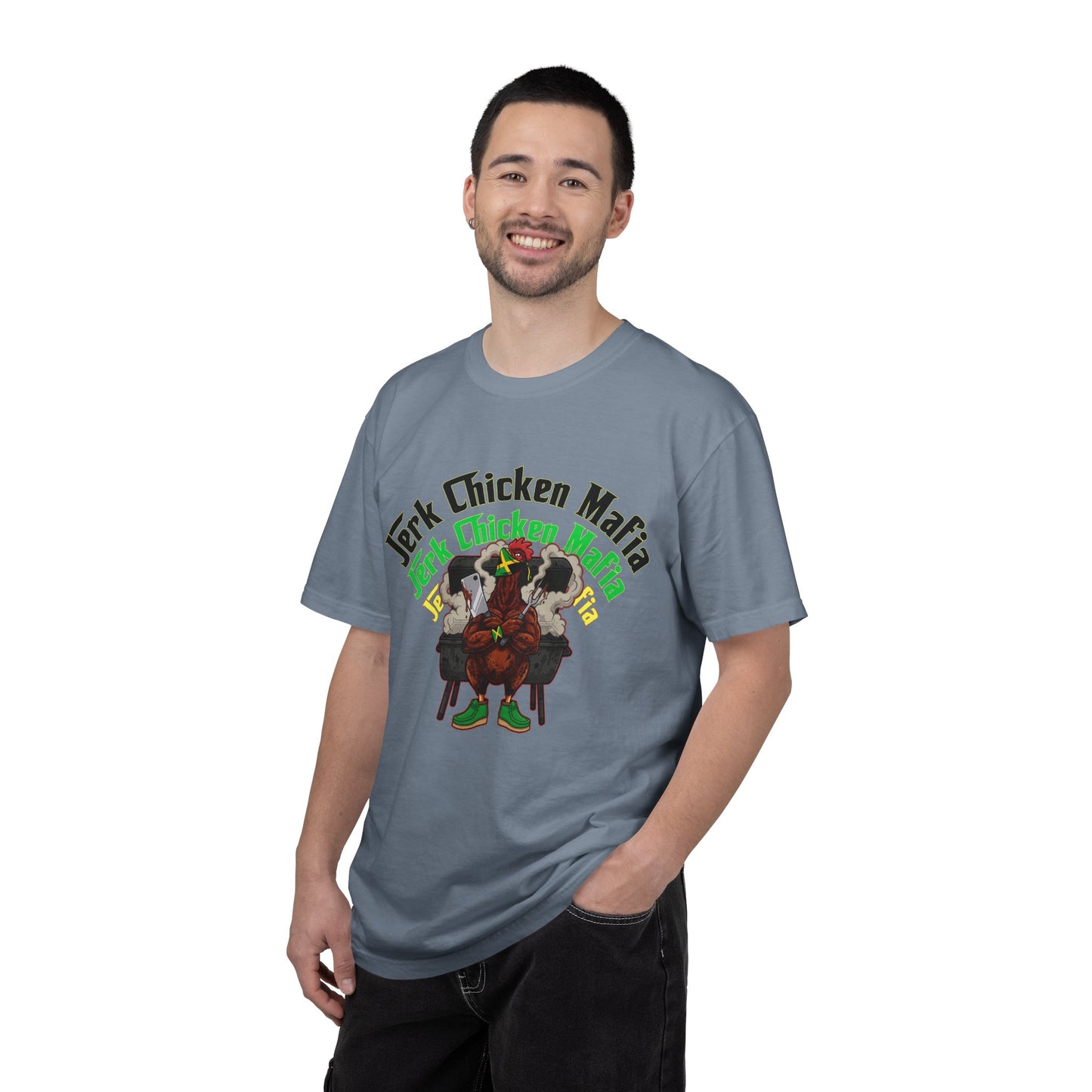 L.O.E.F Jerk Chicken Mafia Unisex Tee Shirt