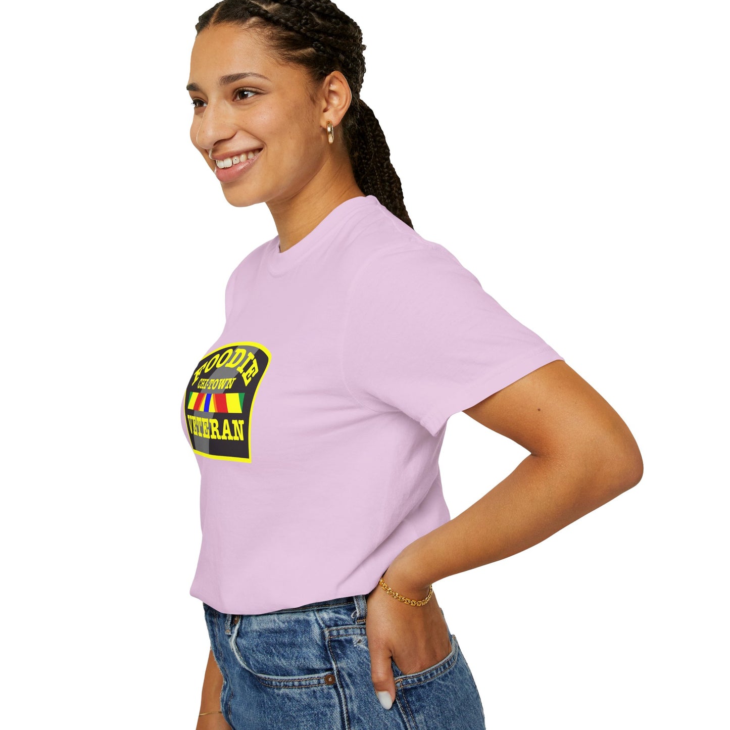 L.O.E.F Foodie Veteran CHI-TOWN Unisex Tee Shirt