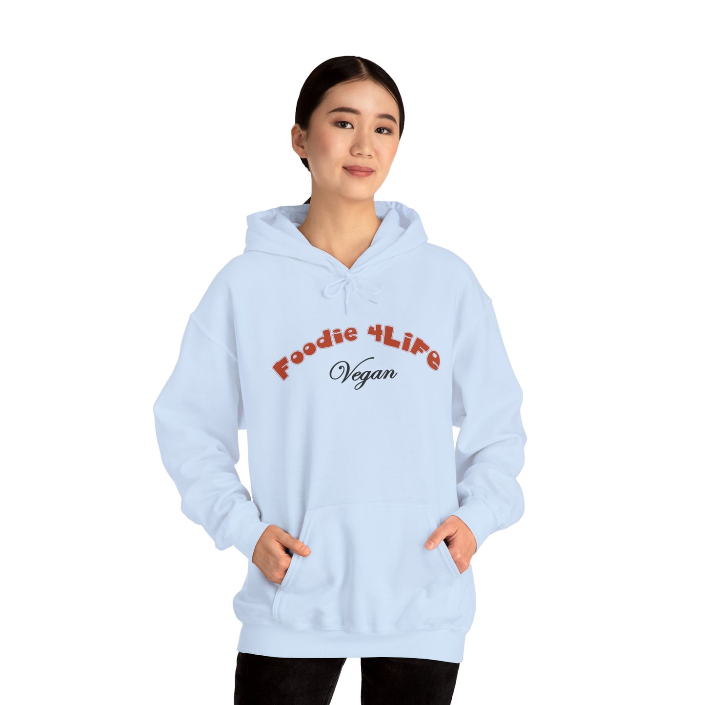 L.O.E.F Foodie 4Life Vegan Hoodie (Rust)