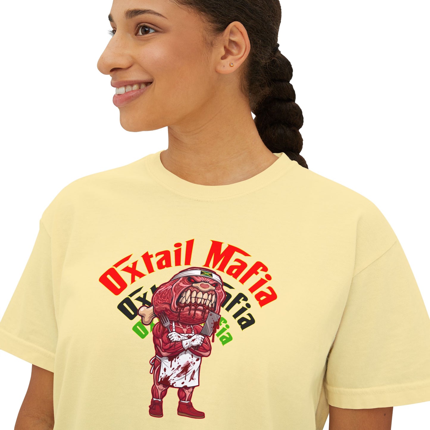 L.O.E.F Oxtail Mafia Boxy Tee