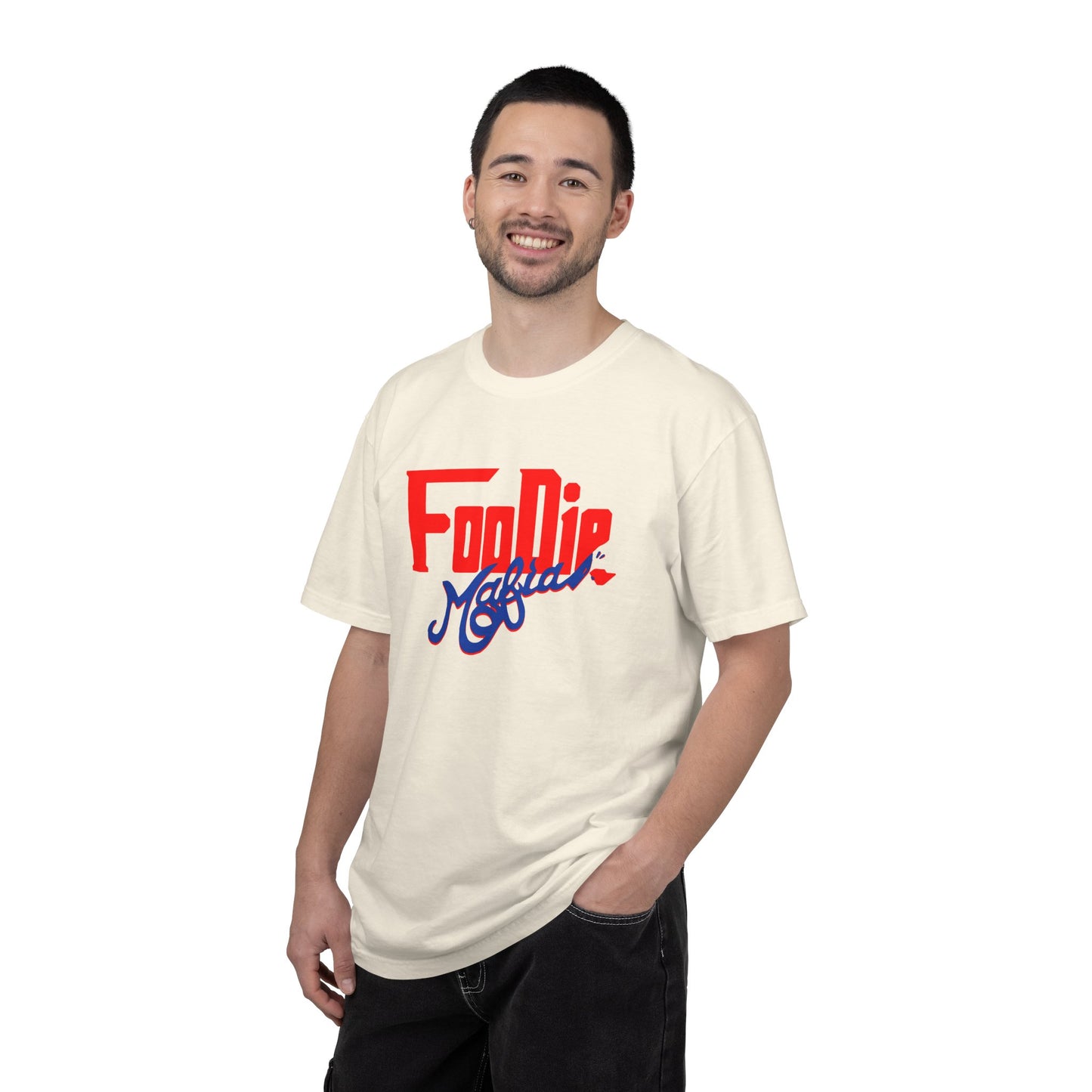 L.O.E.F Red Foodie Mafia Unisex Tee shirt (Cobalt Blue)