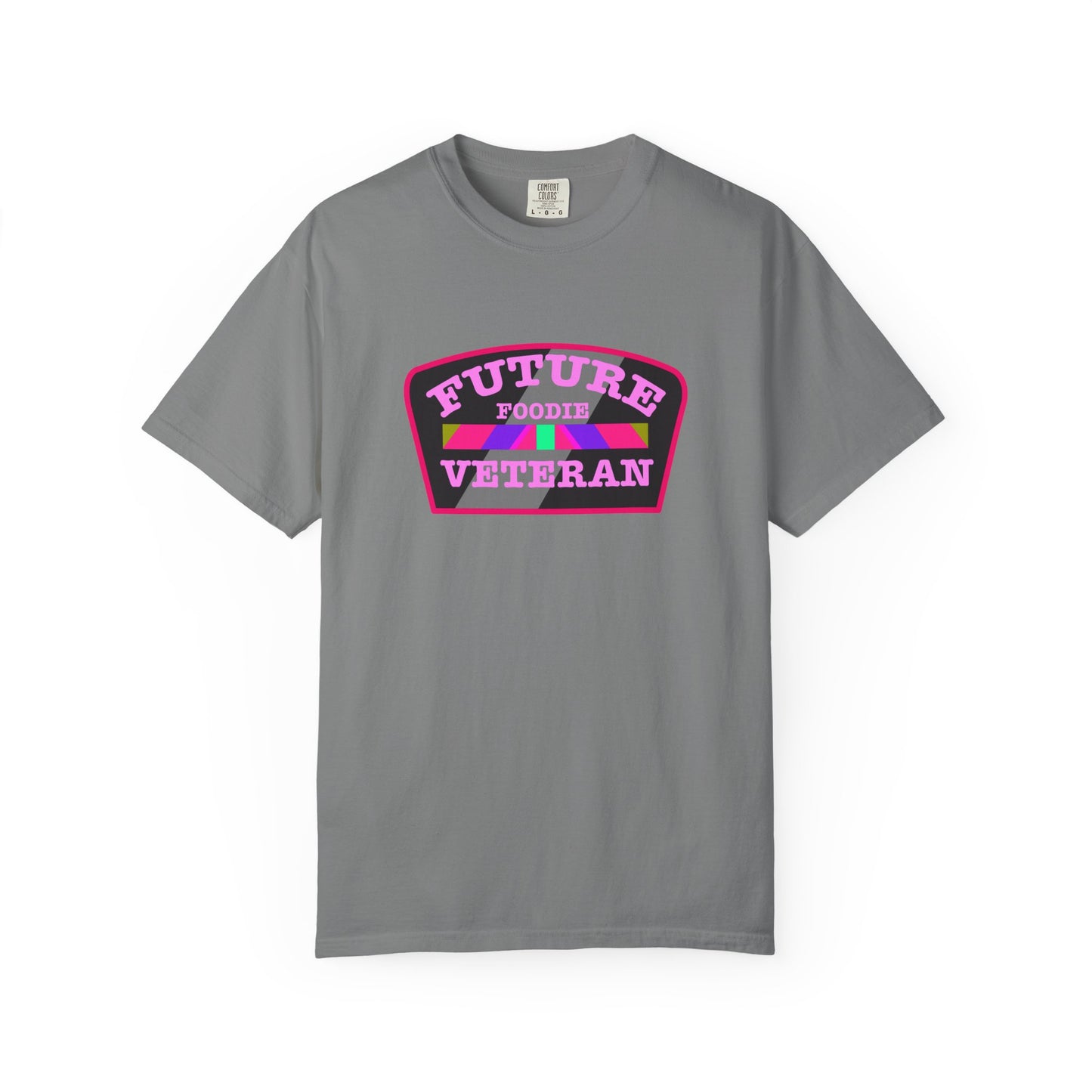 L.O.E.F Future Foodie Veteran Unisex Tee Shirt (Pink)