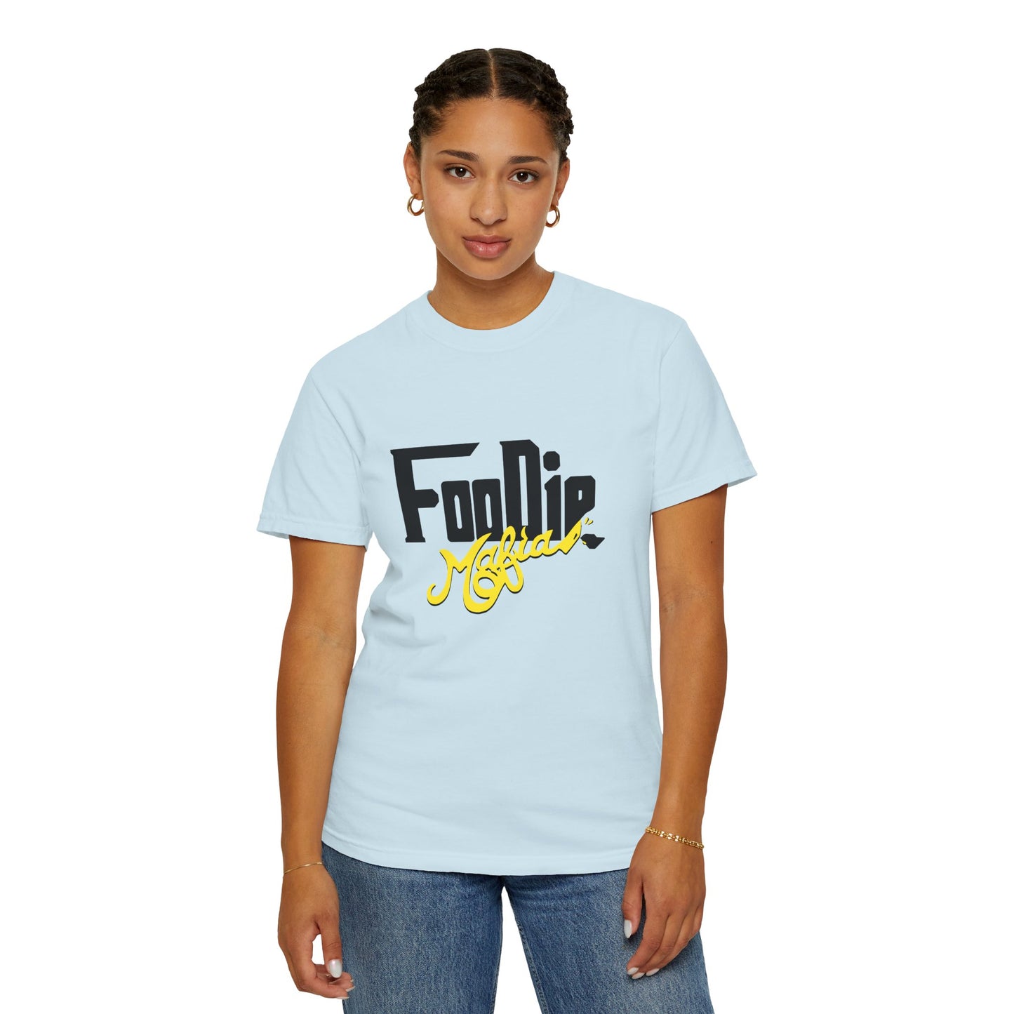 L.O.E.F Foodie Mafia Unisex Tee shirt (Bright Yellow)