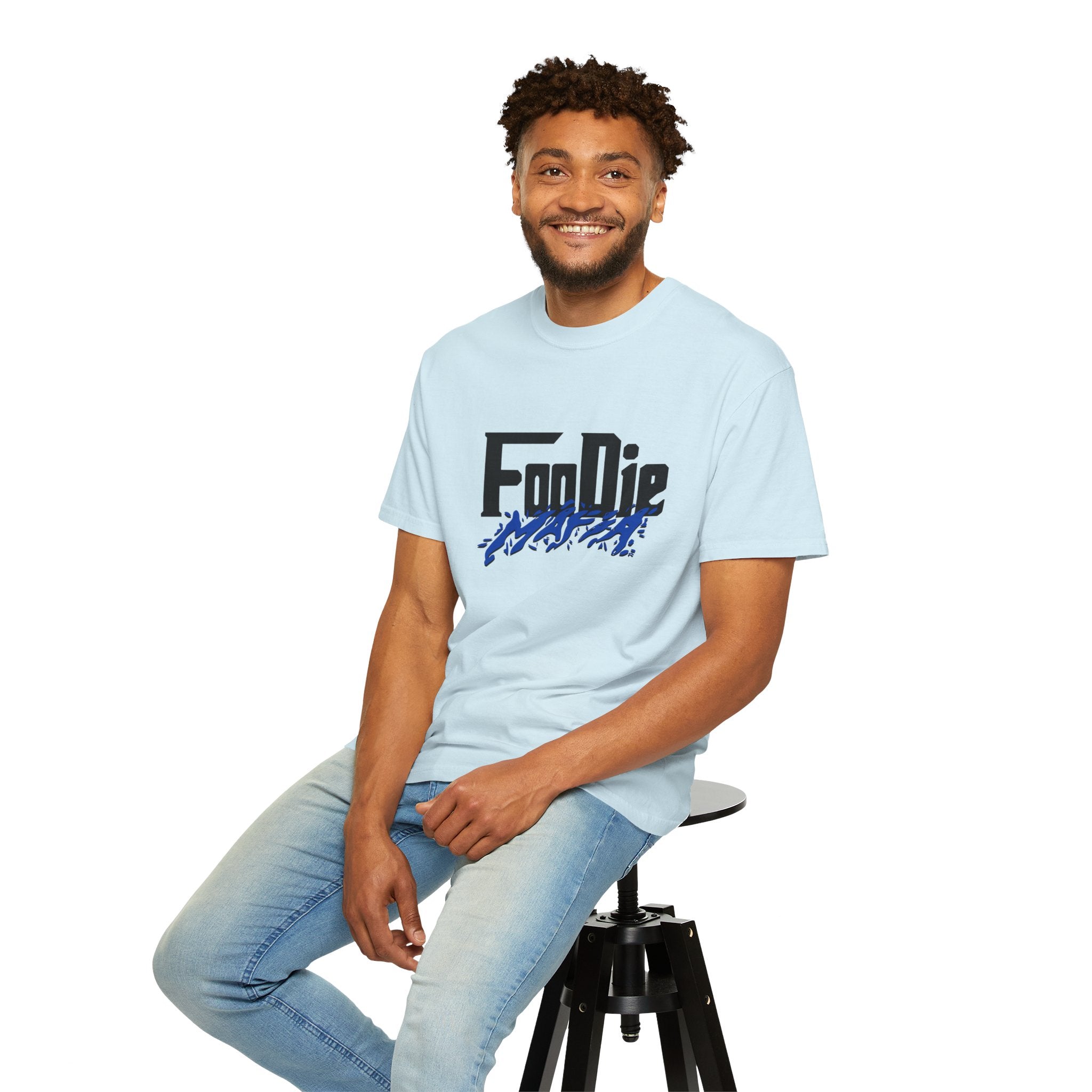 L.O.E.F Foodie Mafia Tee Shirt (Cobalt Blue)