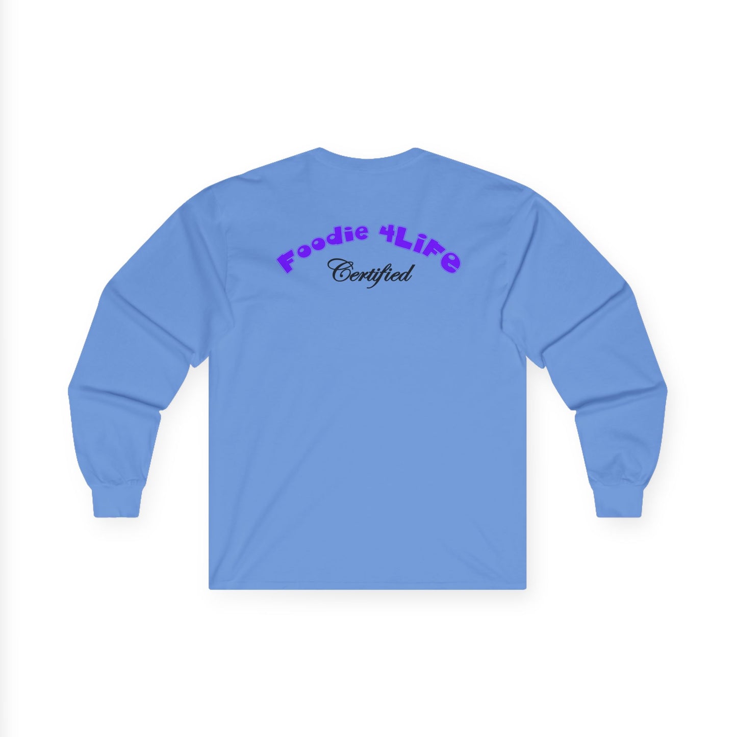 L.O.E.F Foodie 4Life Certified Long Sleeve Tee (Violet)