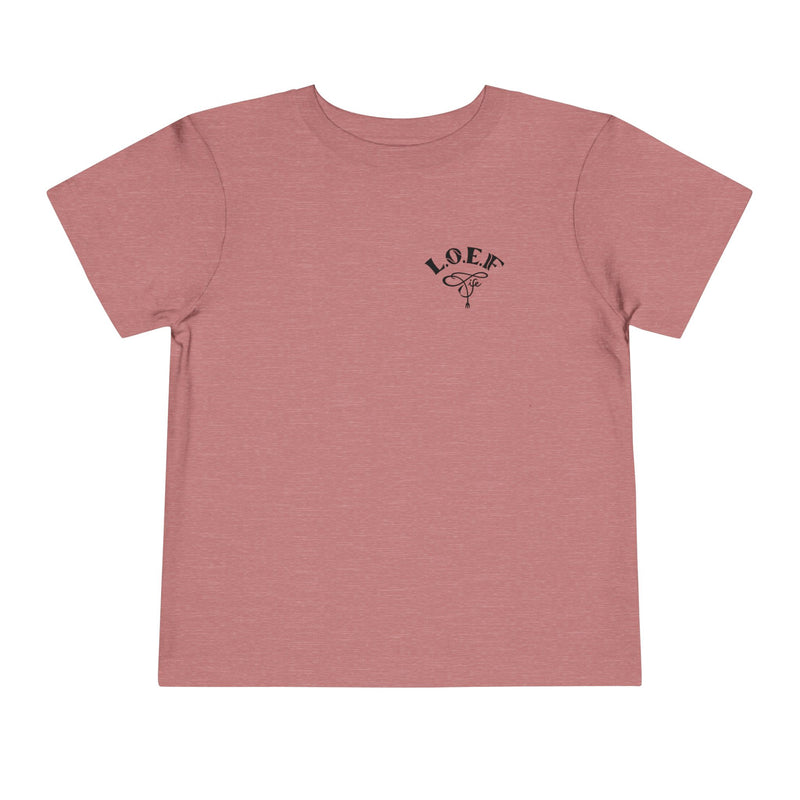 L.O.E.F Foodie 4Life Baby Short Sleeve Tee Shirt (Dark Blue)