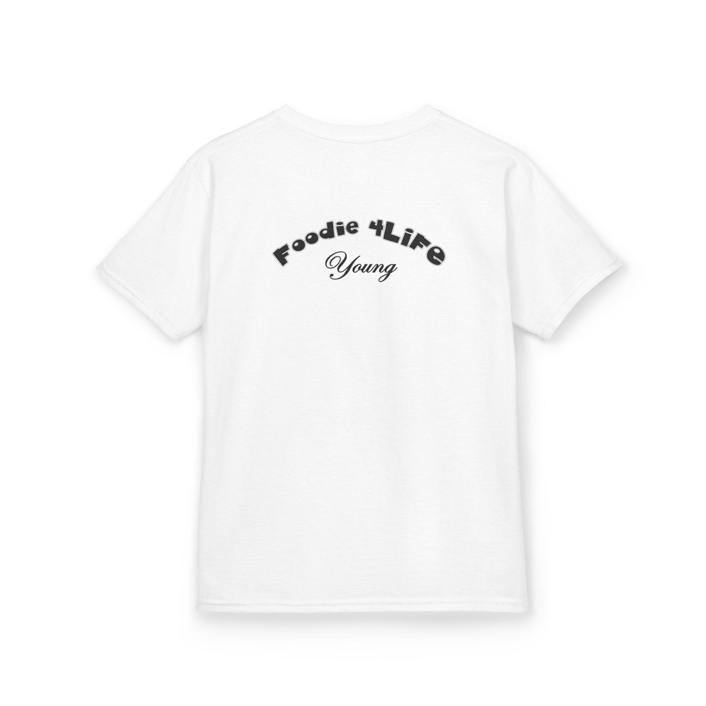 L.O.E.F Foodie 4Life Young Tee Shirt  (Black)