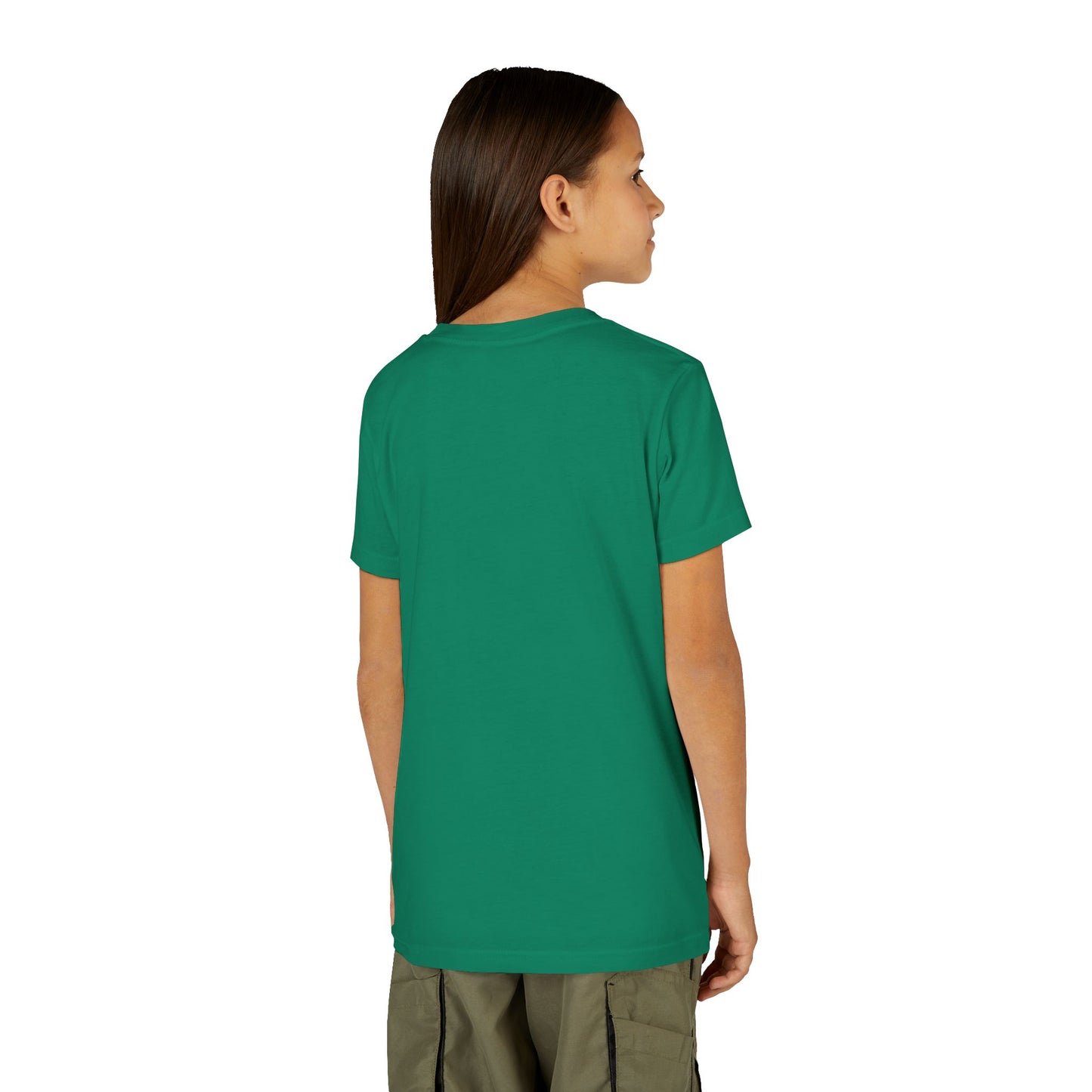 L.O.E.F Foodie Veteran In Training Kids Tee Shirt (Neon Green)