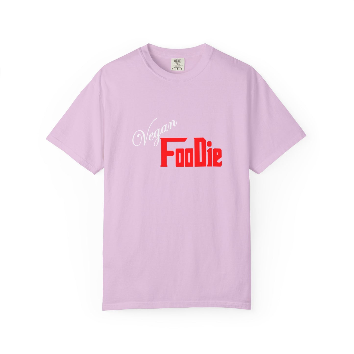 L.O.E.F Unisex Vegan Foodie Tee Shirt (Fiery Red)