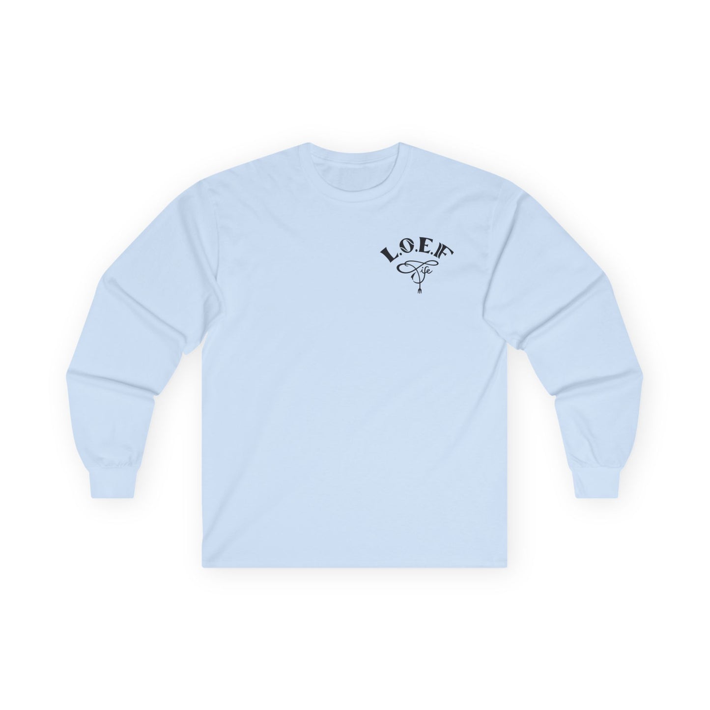 L.O.E.F Foodie 4Life Certified Long Sleeve Tee (Rust)
