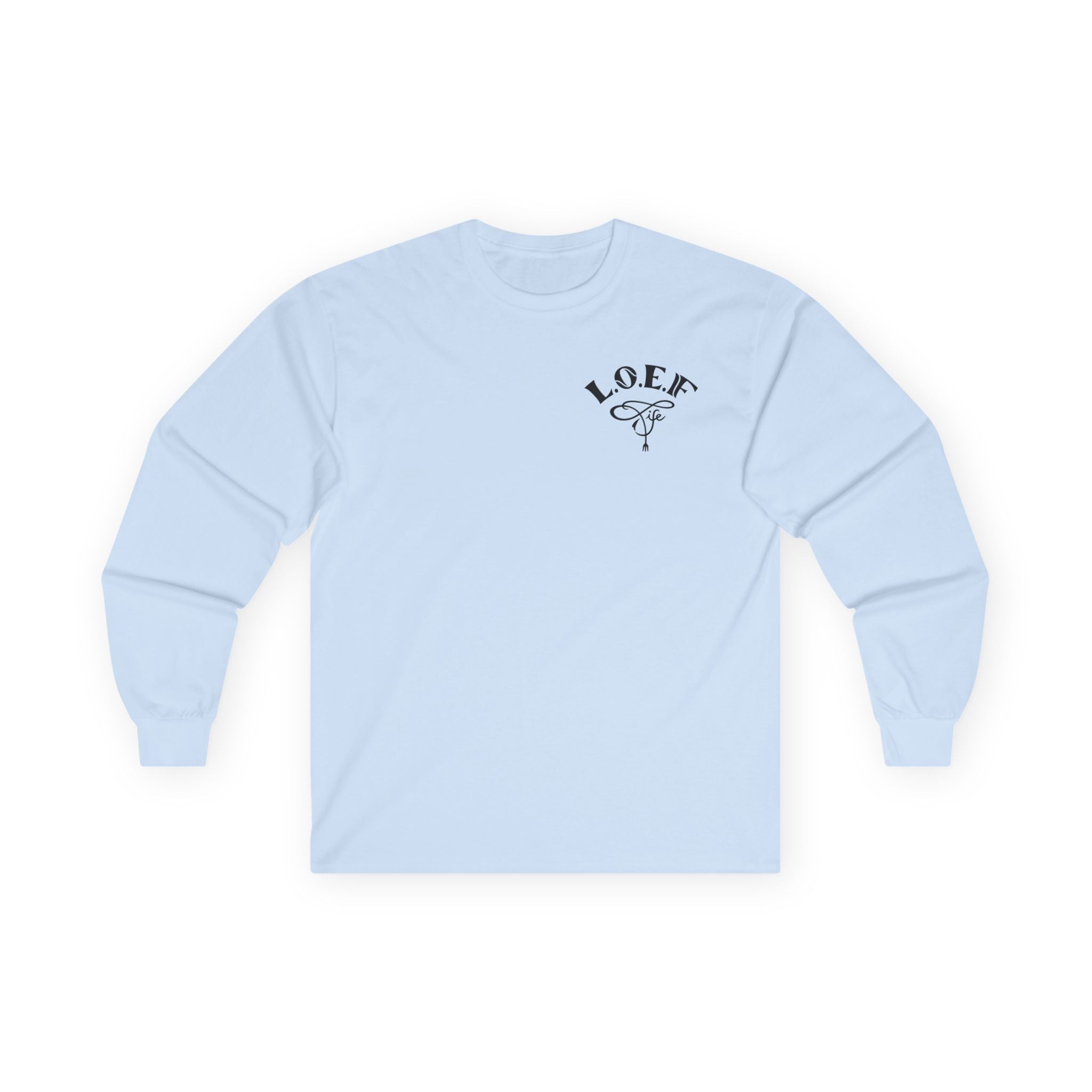 L.O.E.F Foodie 4Life Certified Long Sleeve Tee (Rust)