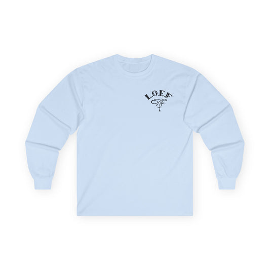 L.O.E.F Foodie 4Life Certified Long Sleeve Tee (Rust)