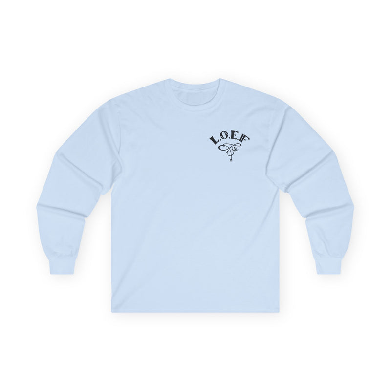 L.O.E.F Foodie 4Life Certified Long Sleeve Tee (Rust)