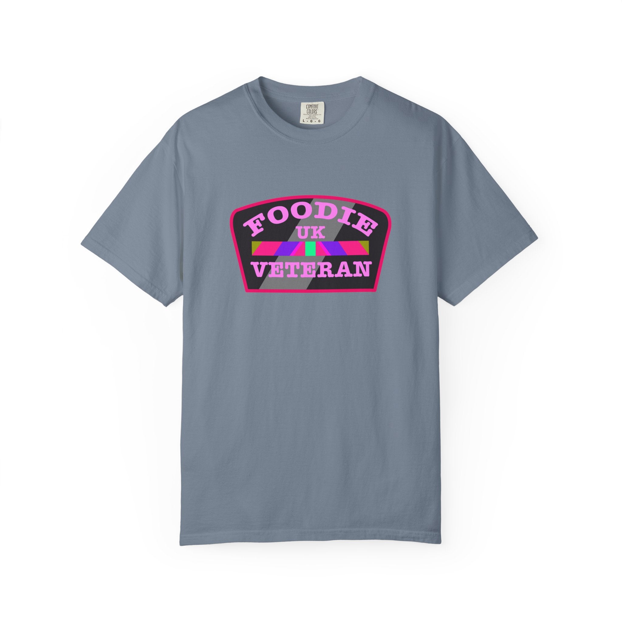 L.O.E.F Foodie Veteran UK Unisex Tee Shirt (Pink)