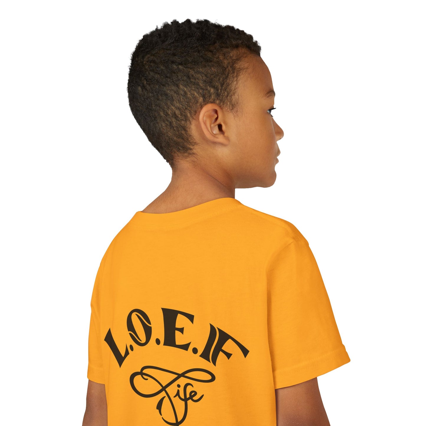 L.O.E.F Foodie 4Life Young Tee Shirt  (Violet)
