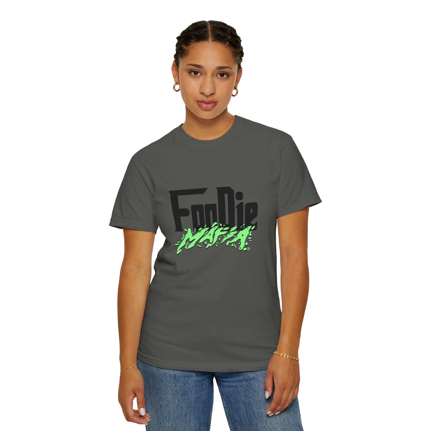 L.O.E.F Foodie Mafia Tee Shirt (Mint Green)