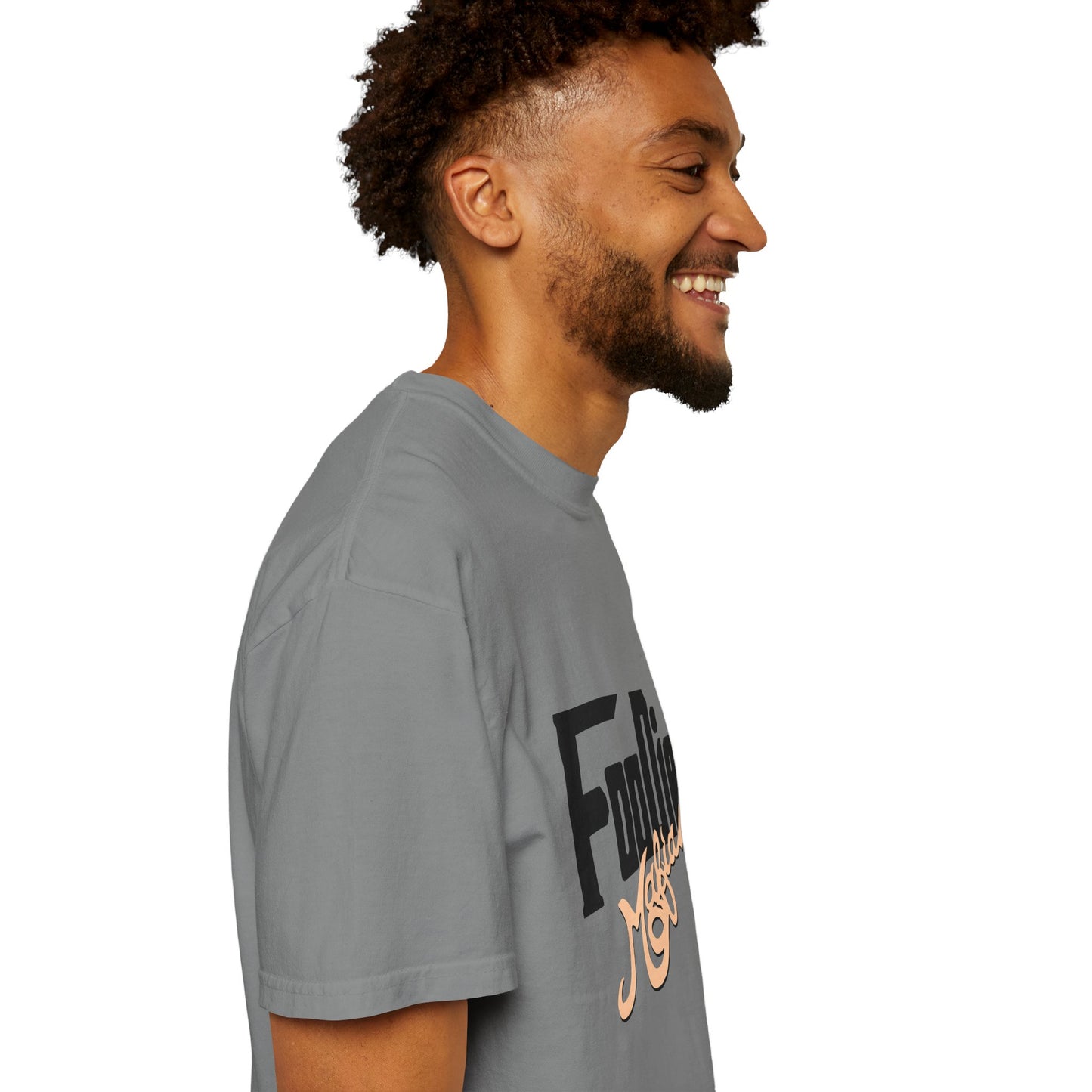 L.O.E.F Foodie Mafia Unisex Tee Shirt (Soft Yellow)