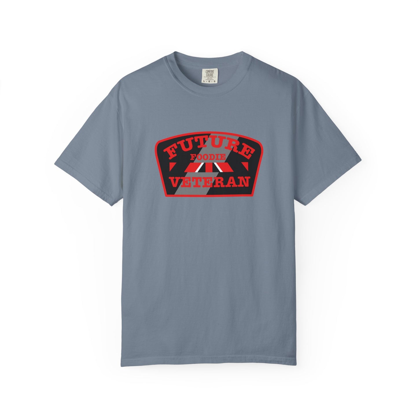 L.O.E.F Future Foodie Veteran Unisex Tee Shirt (Red)