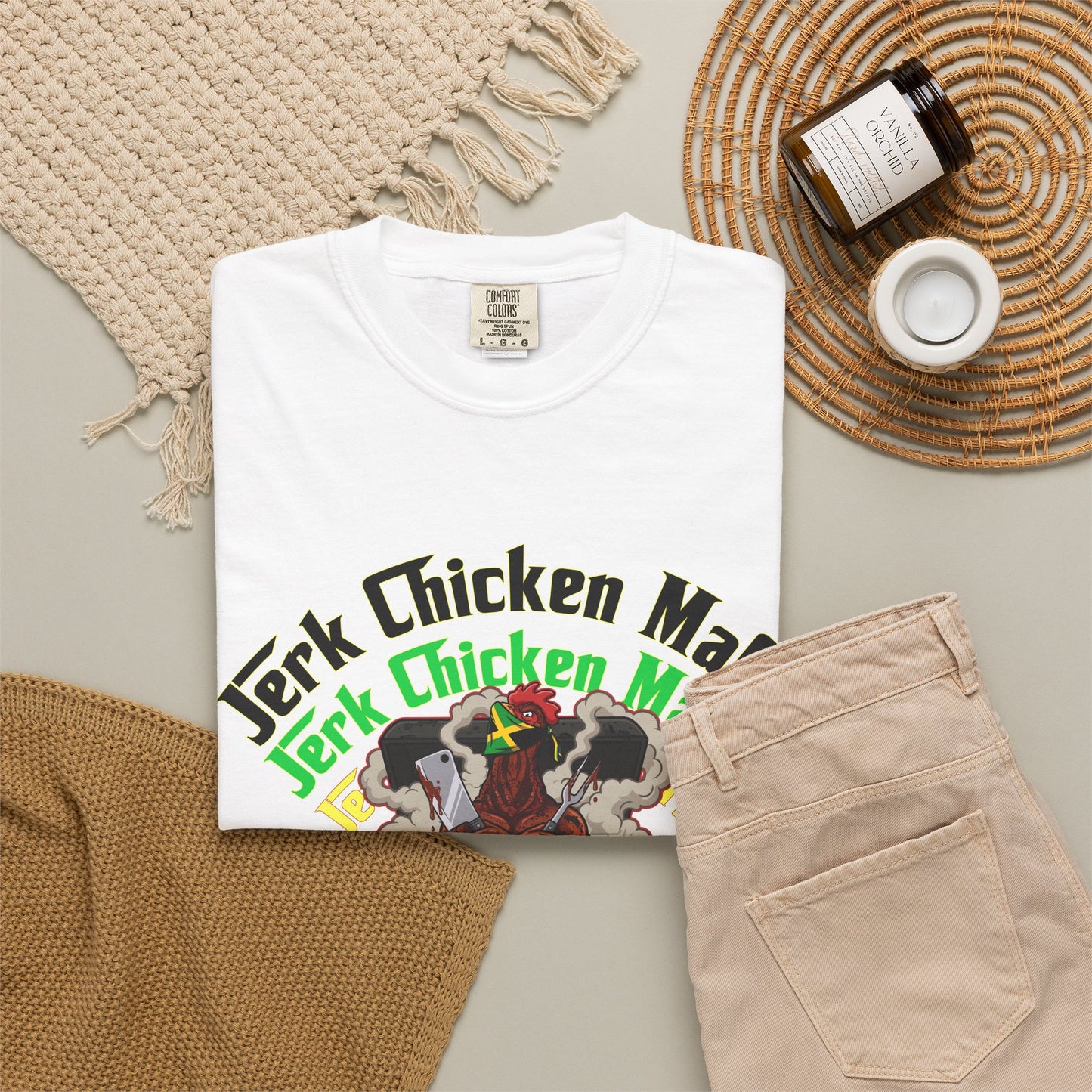 L.O.E.F Jerk Chicken Mafia Unisex Tee Shirt