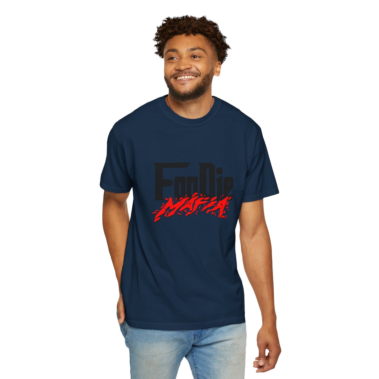 L.O.E.F Foodie Mafia Unisex Tee Shirt (Red)