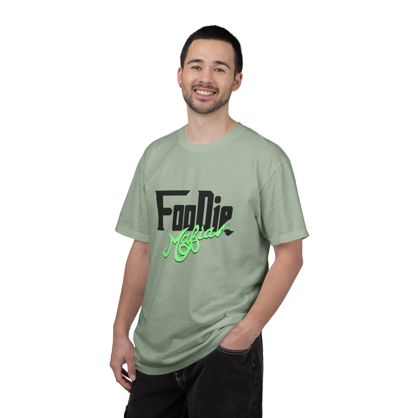 L.O.E.F Foodie Mafia Unisex Tee shirt (Mint Green)