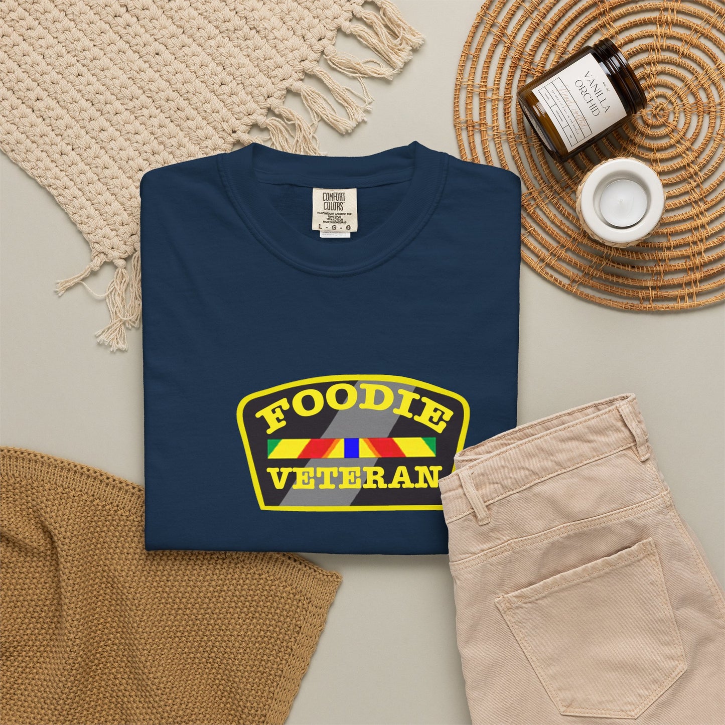 L.O.E.F Foodie Veteran Tee Shirt