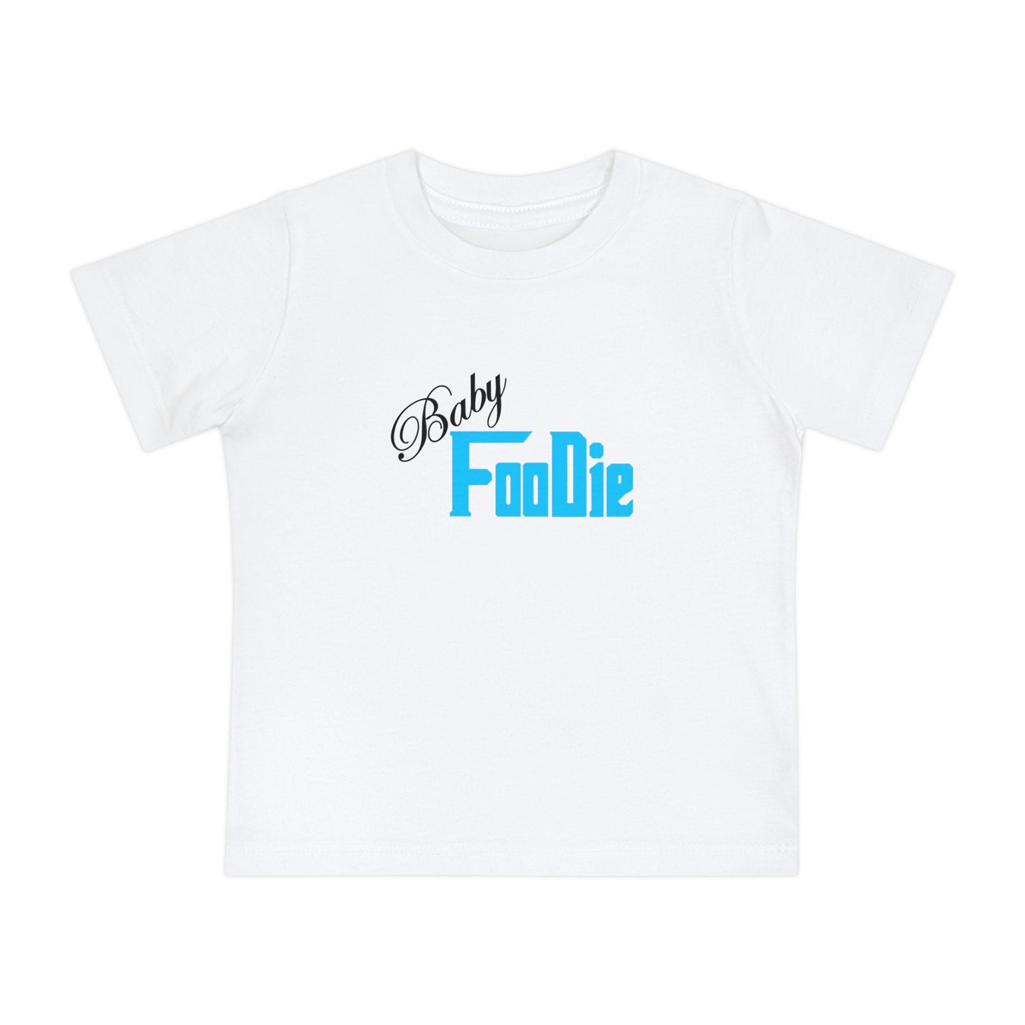 L.O.E.F Baby Foodie Toddler Tee Shirt (Neon Blue)