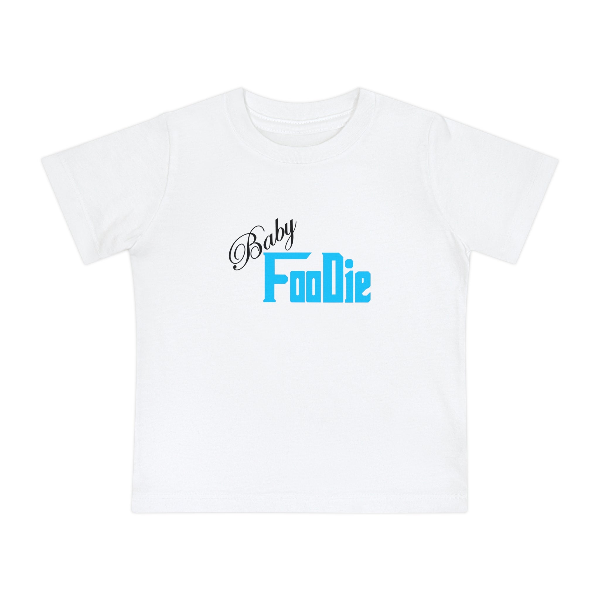 L.O.E.F Baby Foodie Toddler Tee Shirt (Neon Blue)