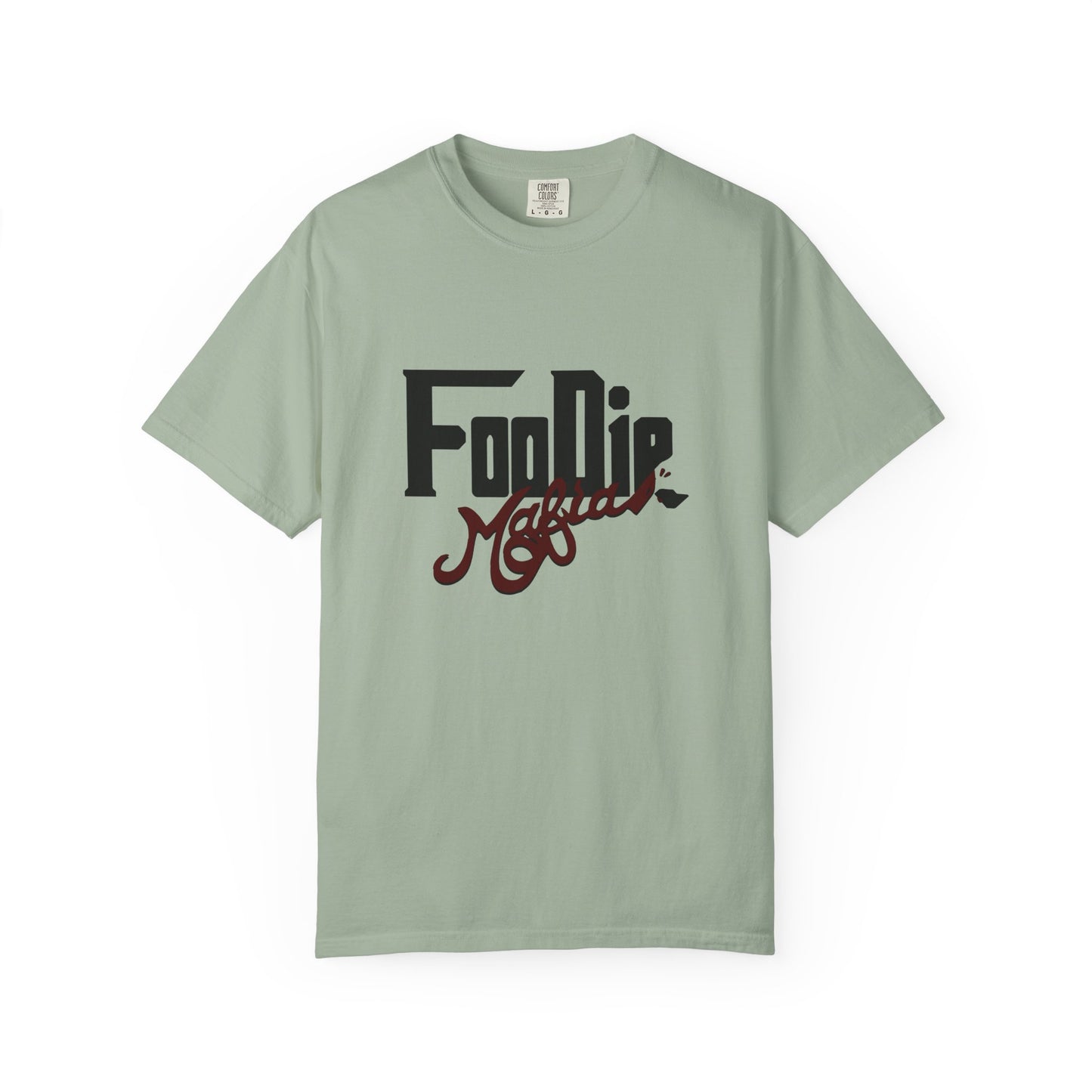 L.O.E.F Foodie Mafia Unisex Tee shirt (Maroon)