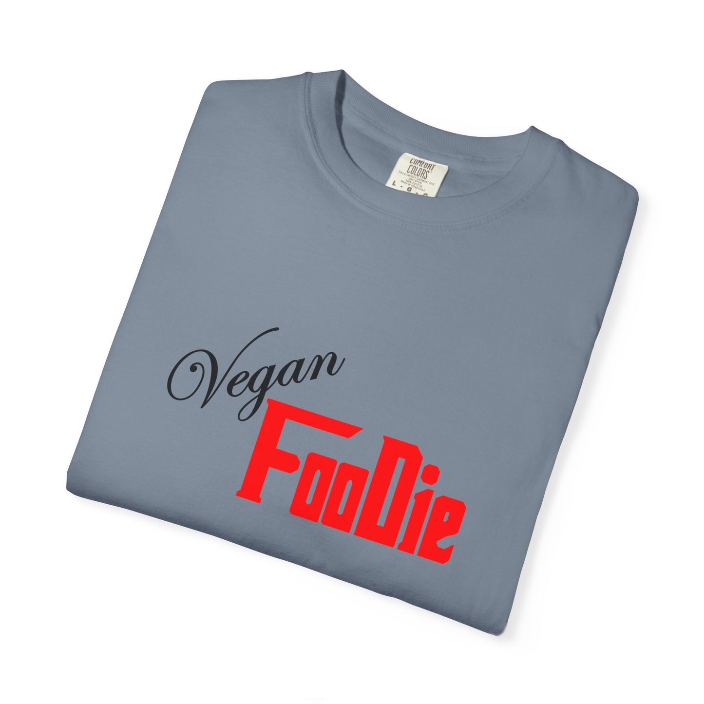 L.O.E.F Unisex Vegan Foodie Tee Shirt (Fiery Red)