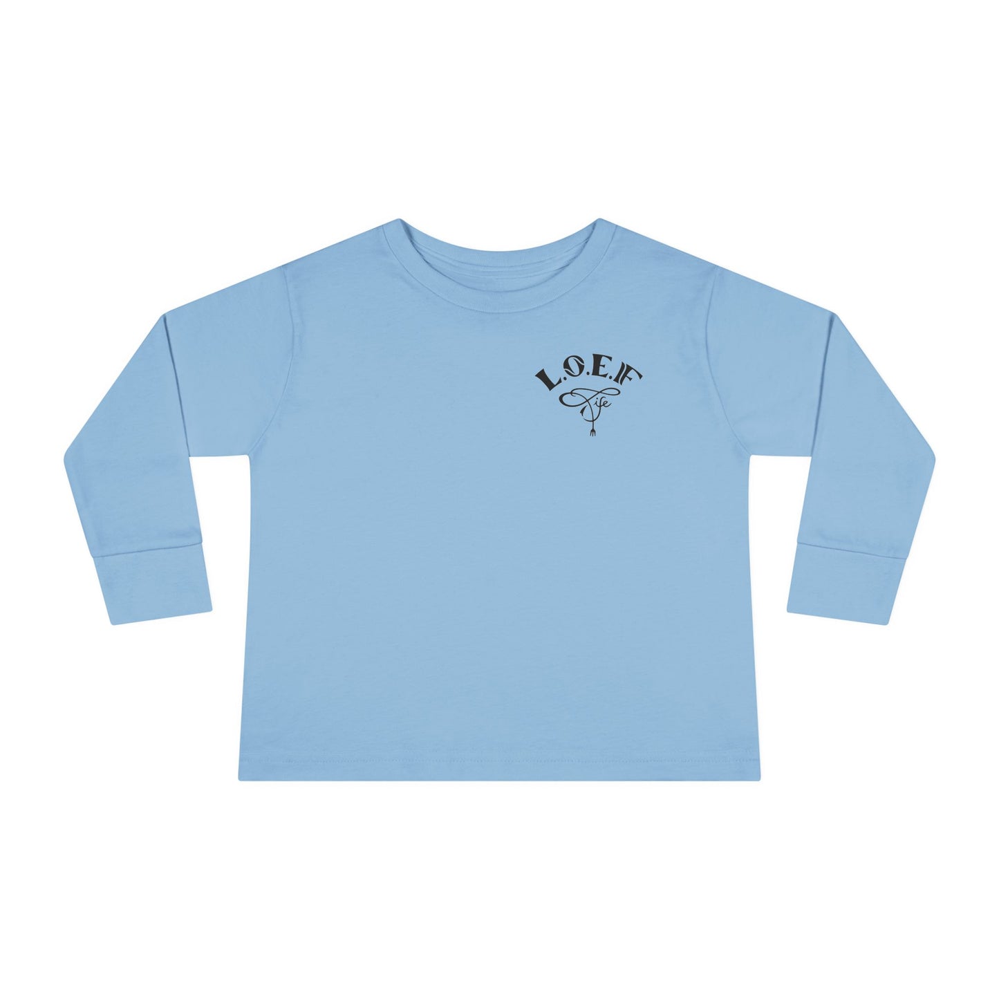 L.O.E.F Foodie 4Life Baby Long Sleeve Tee  (Violet)