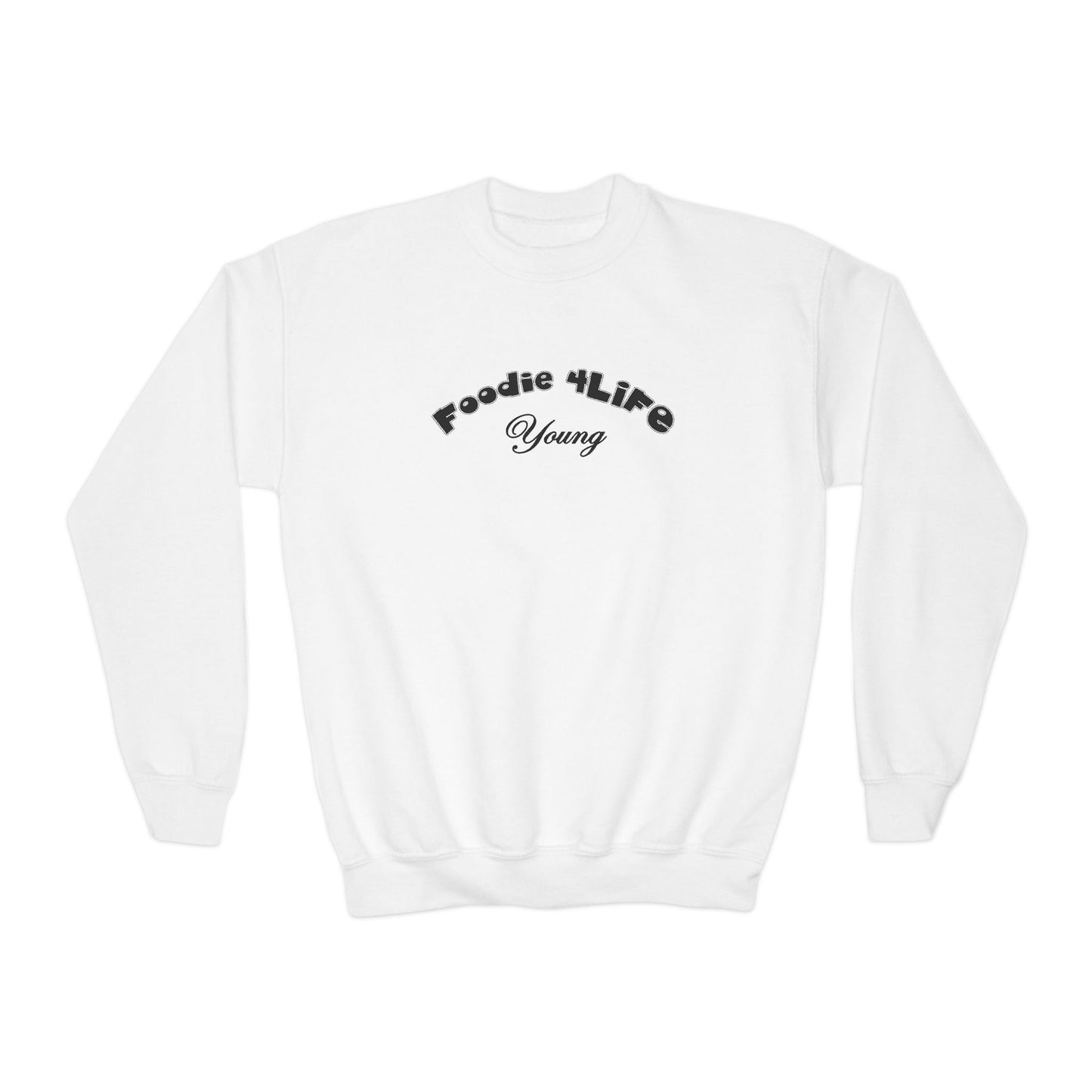 L.O.E.F Foodie 4Life Young Sweatshirt  (Black)