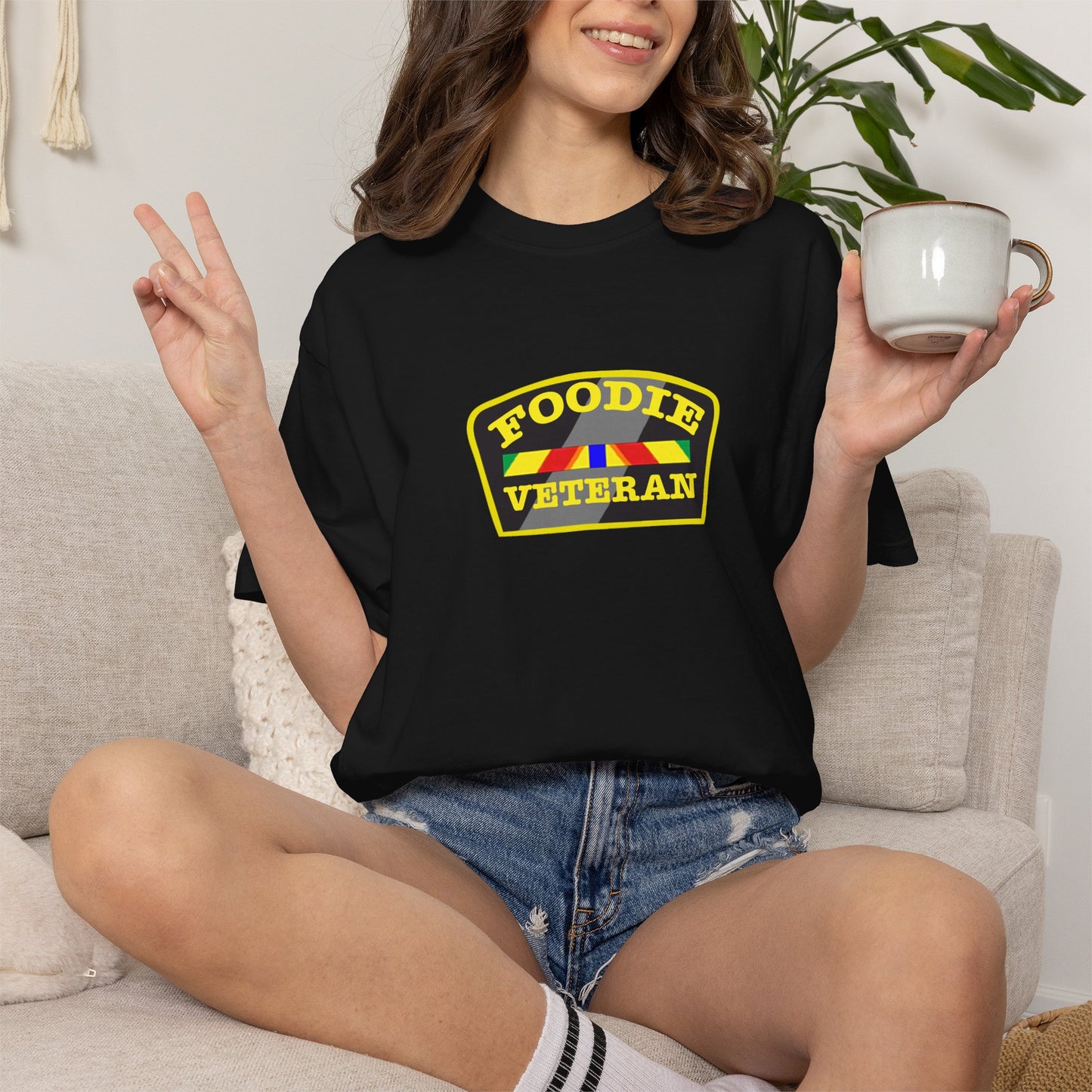 L.O.E.F Foodie Veteran Tee Shirt